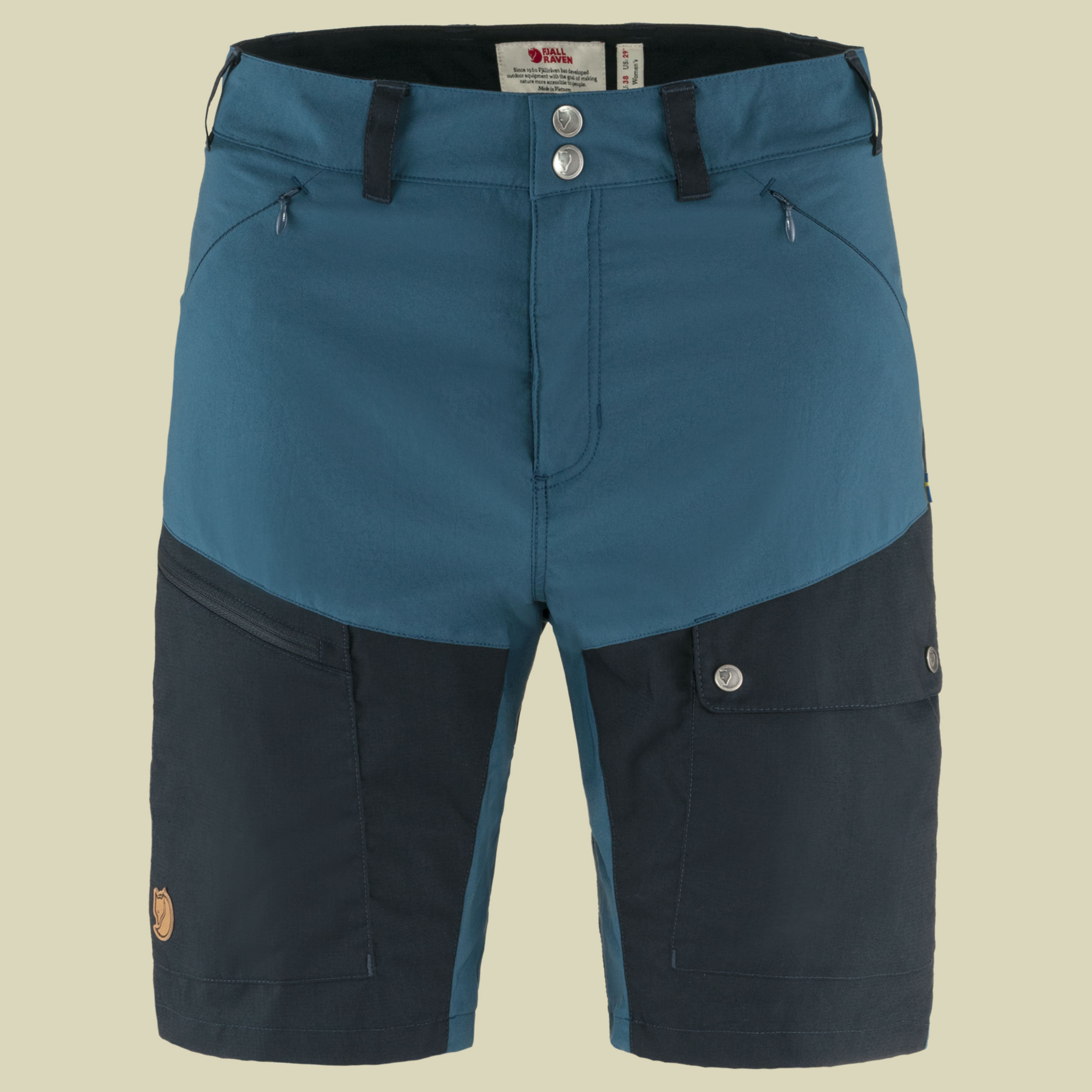 Abisko Midsummer Shorts Women Größe 42 Farbe indigo blue-dark navy