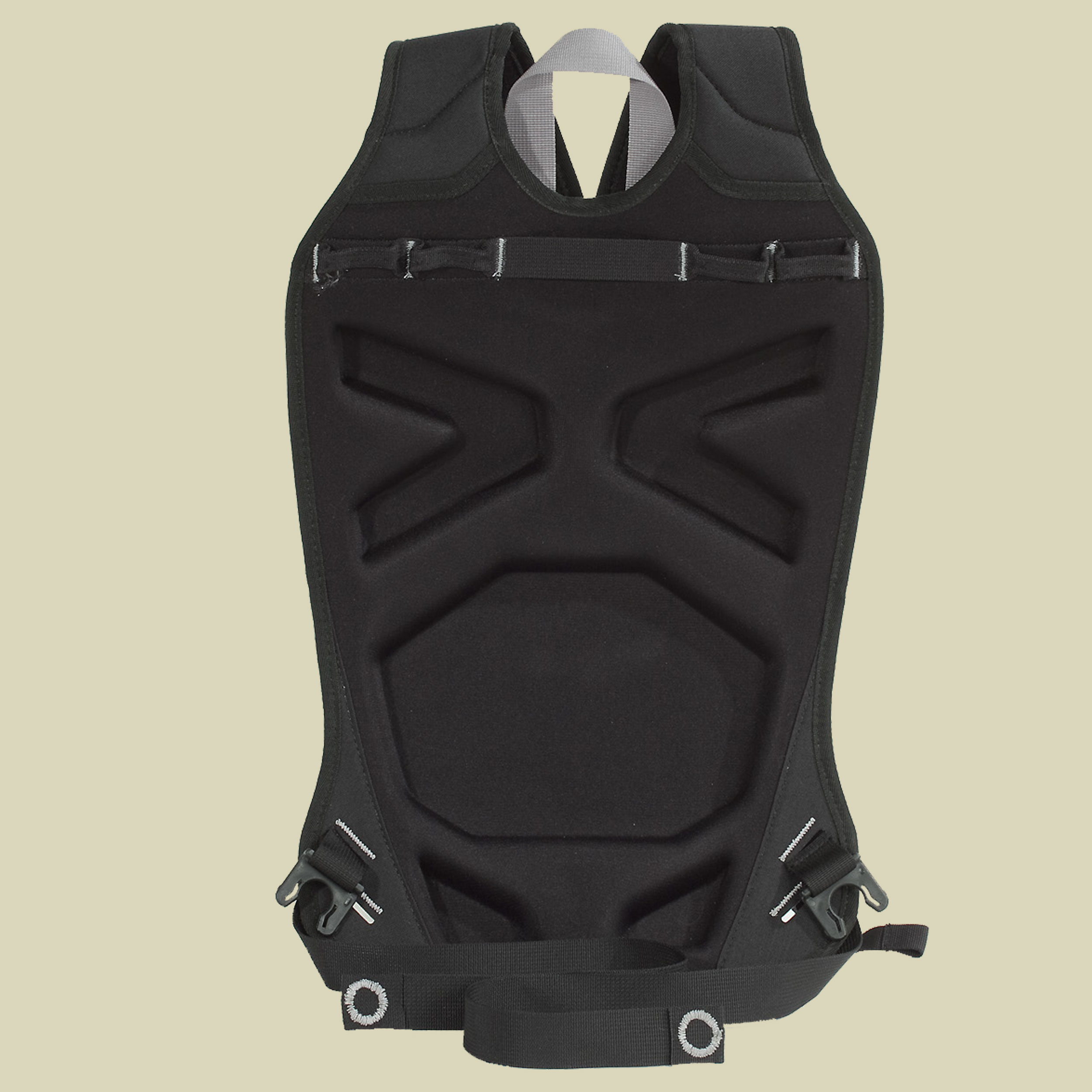 Radtaschen-Tragesystem 42 x 28 x 7,5 cm Farbe grau-schwarz