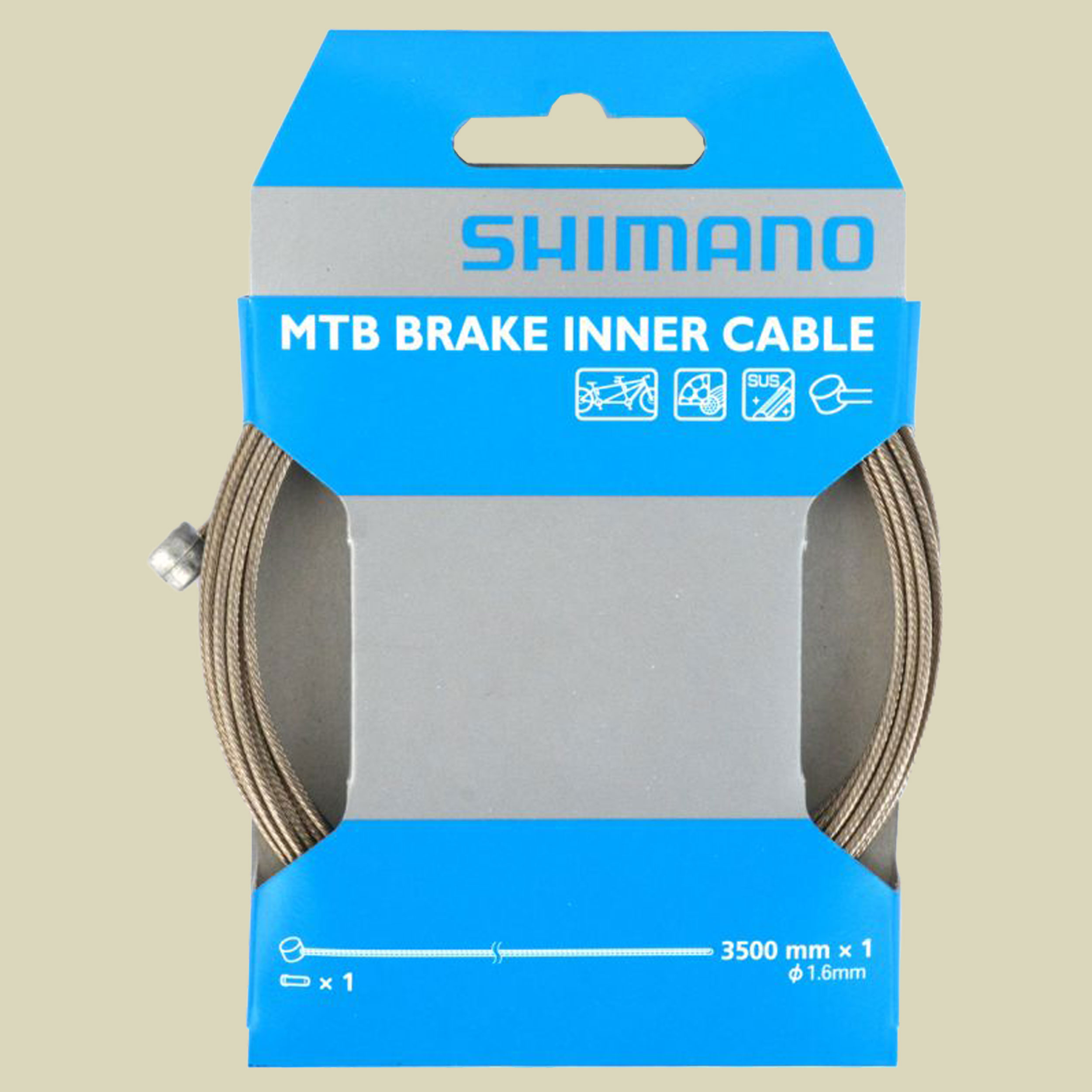 Bremszug MTB/Tandem Edelstahl