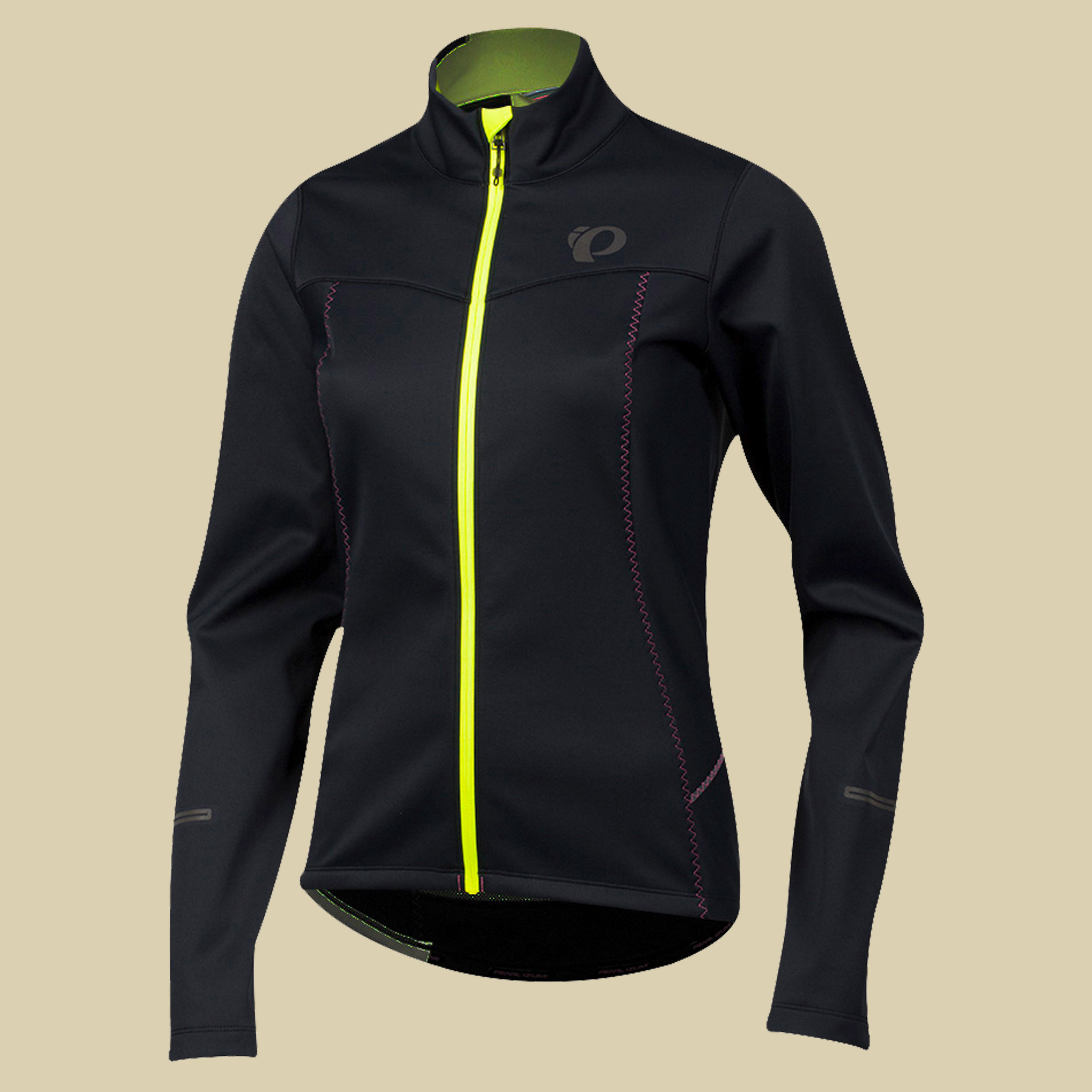 Select Escape Softshell Jacket Women Größe XL Farbe black/screaming yellow