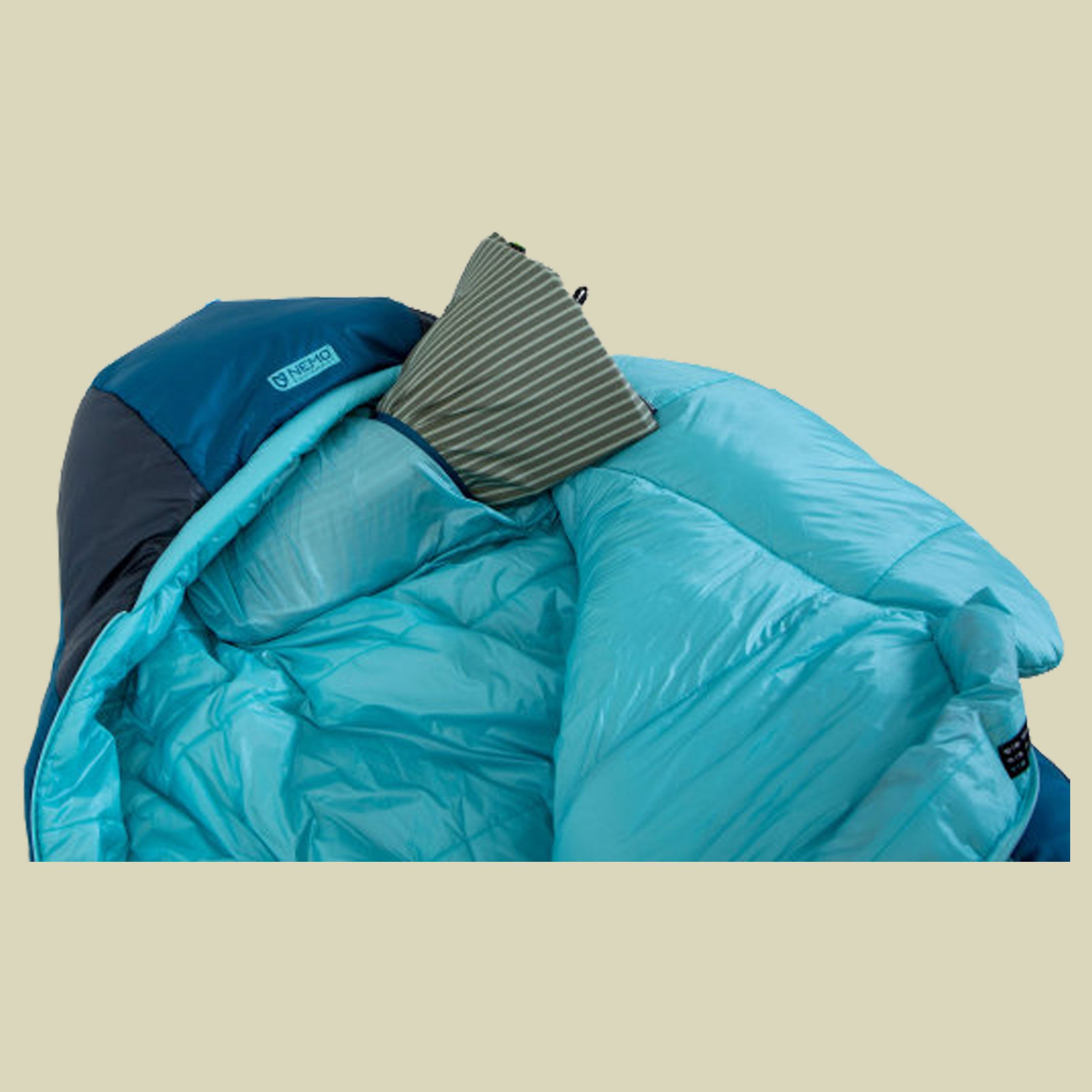 Forte Endless Promise Womens 20 bis Körpergröße 183 cm Farbe abyss/hazy aqua, Reißverschluss rechts