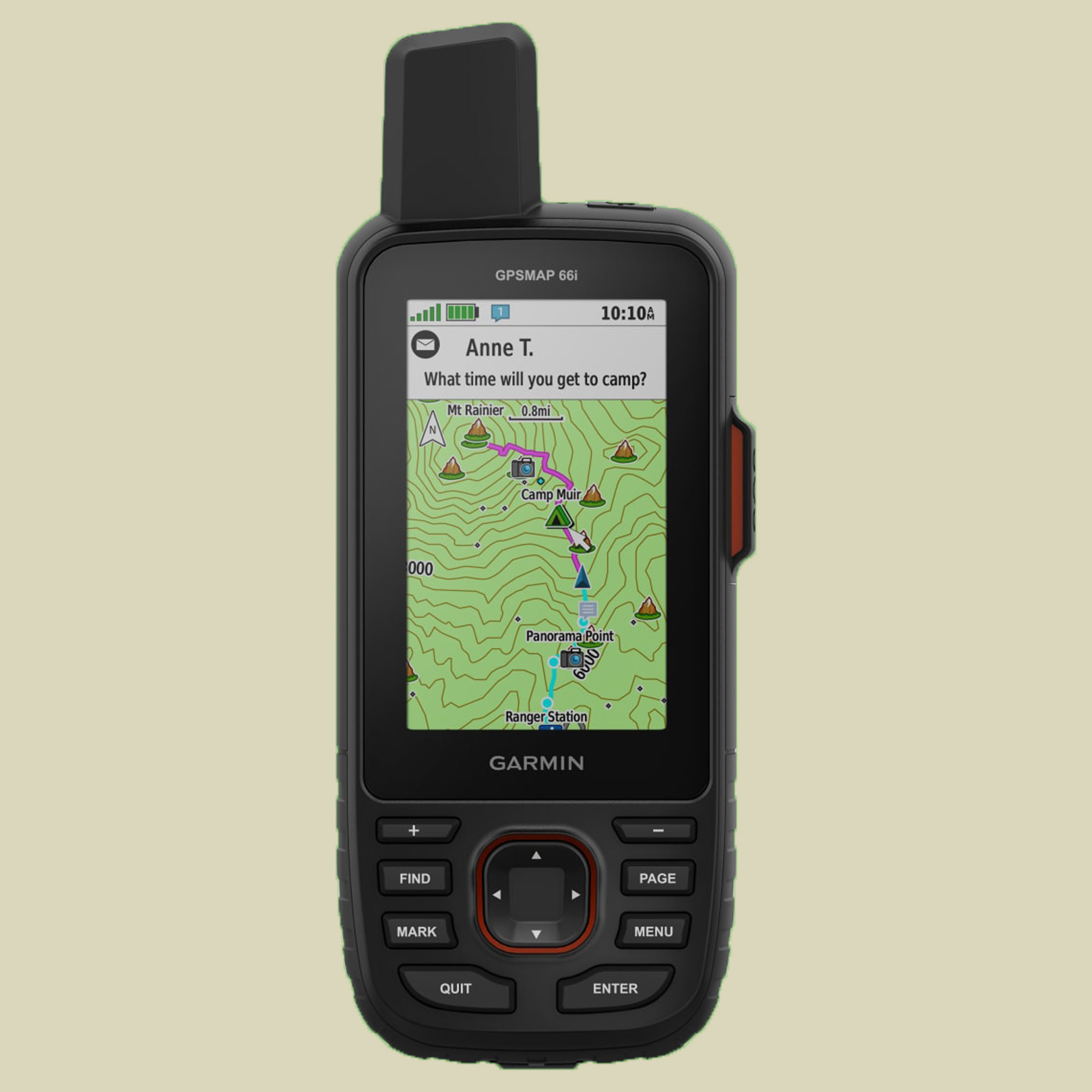 GPSMAP 66I Topoaktive Europe Farbe schwarz/rot