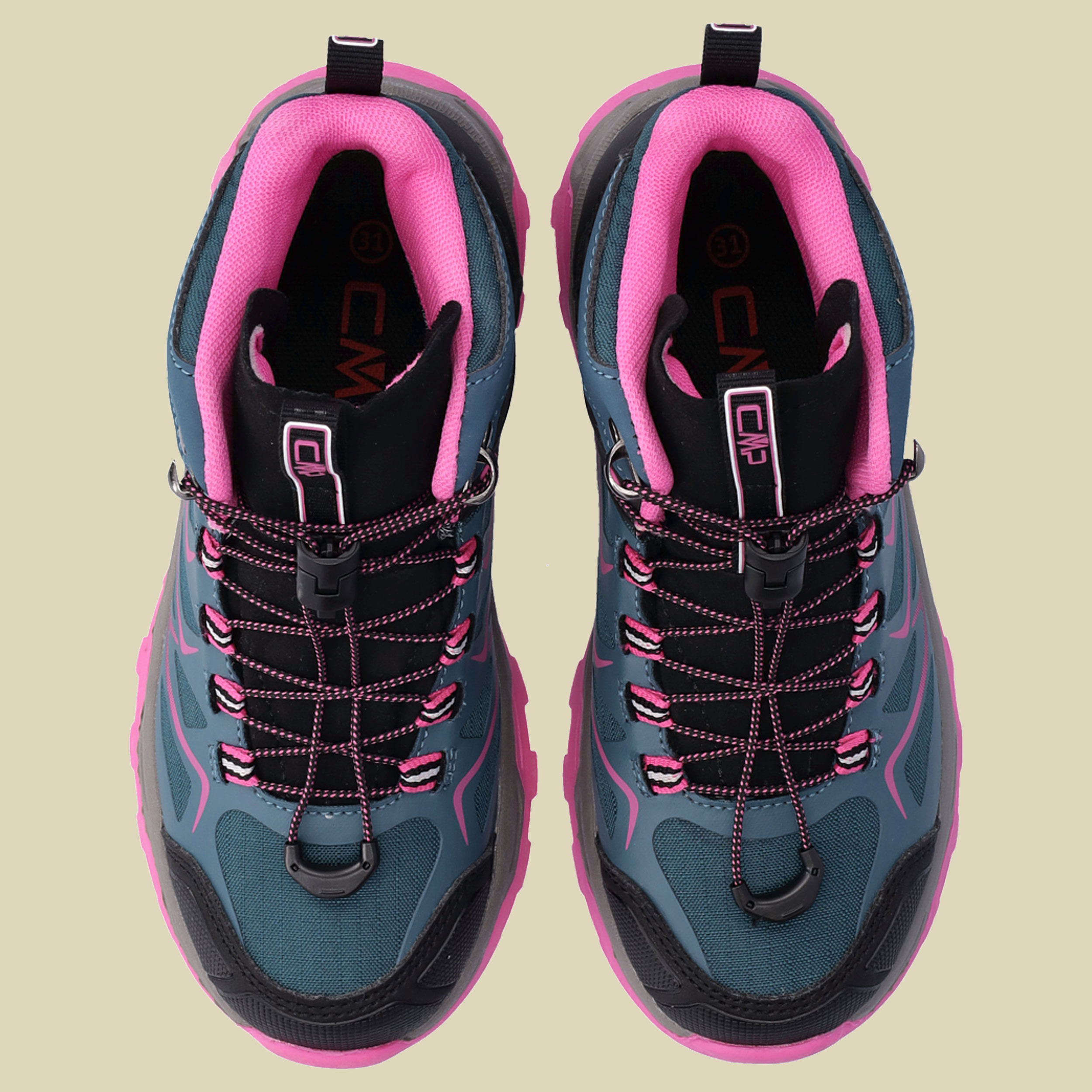 Kids Byne Mid WP Outdoor Shoes Größe 29 Farbe 22LM lake-purple fluo
