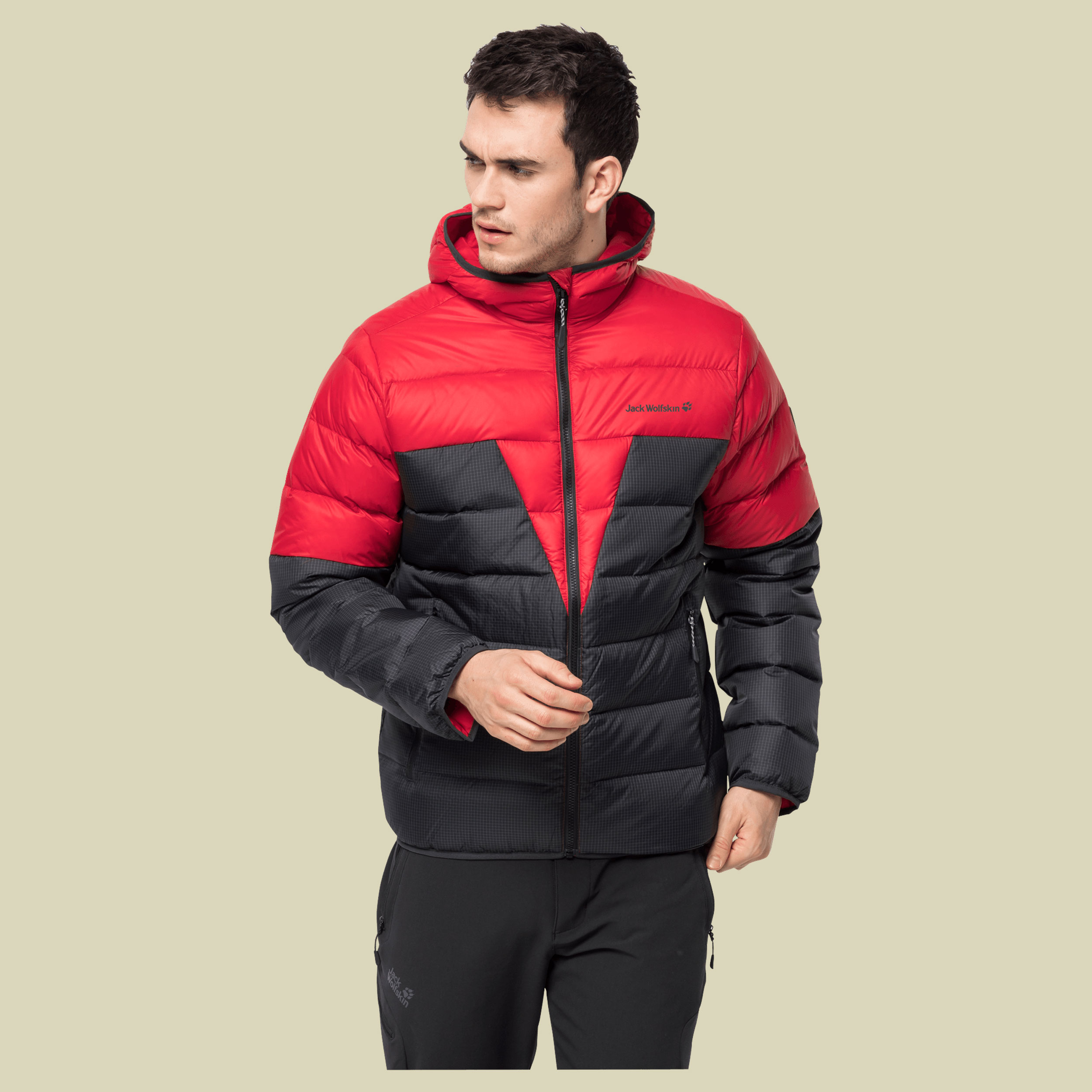 DNA Tundra Hoody Men Größe XL Farbe red lacquer