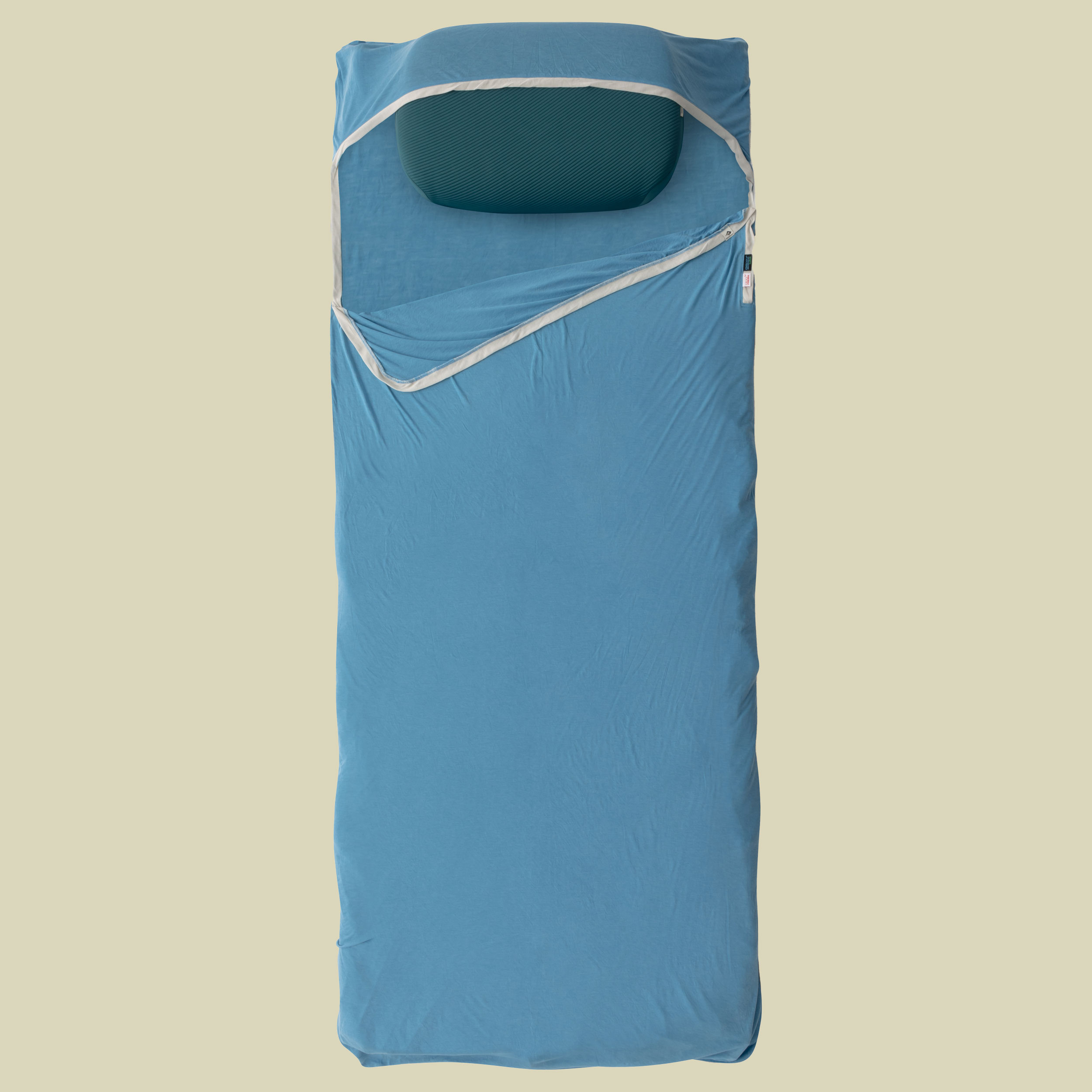 Breeze Lightweight Liner Rectangular w/Pillow sleeve 198 cm blau - Farbe cendre blue