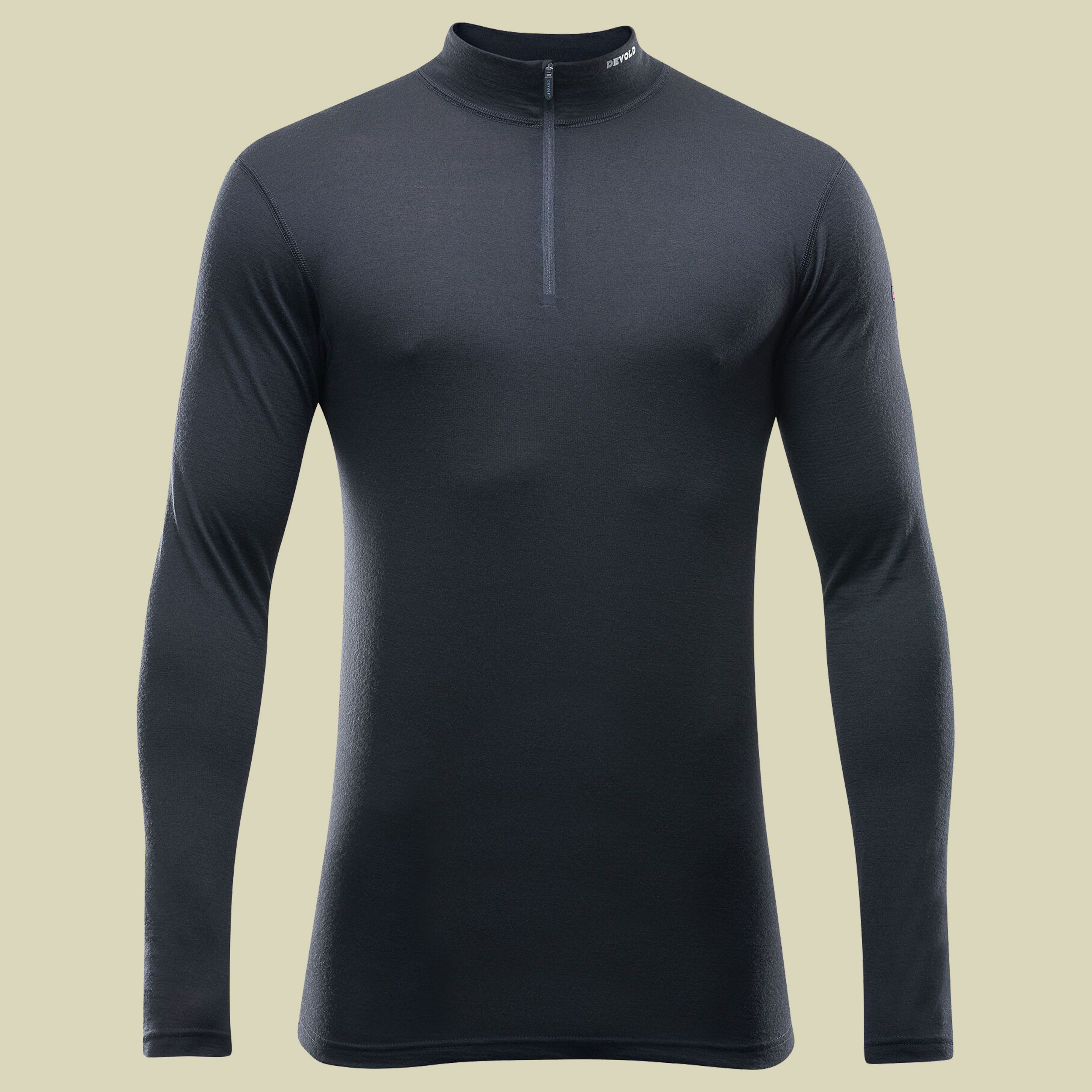 Breeze Merino 150 Zip Neck Man Größe XL Farbe black