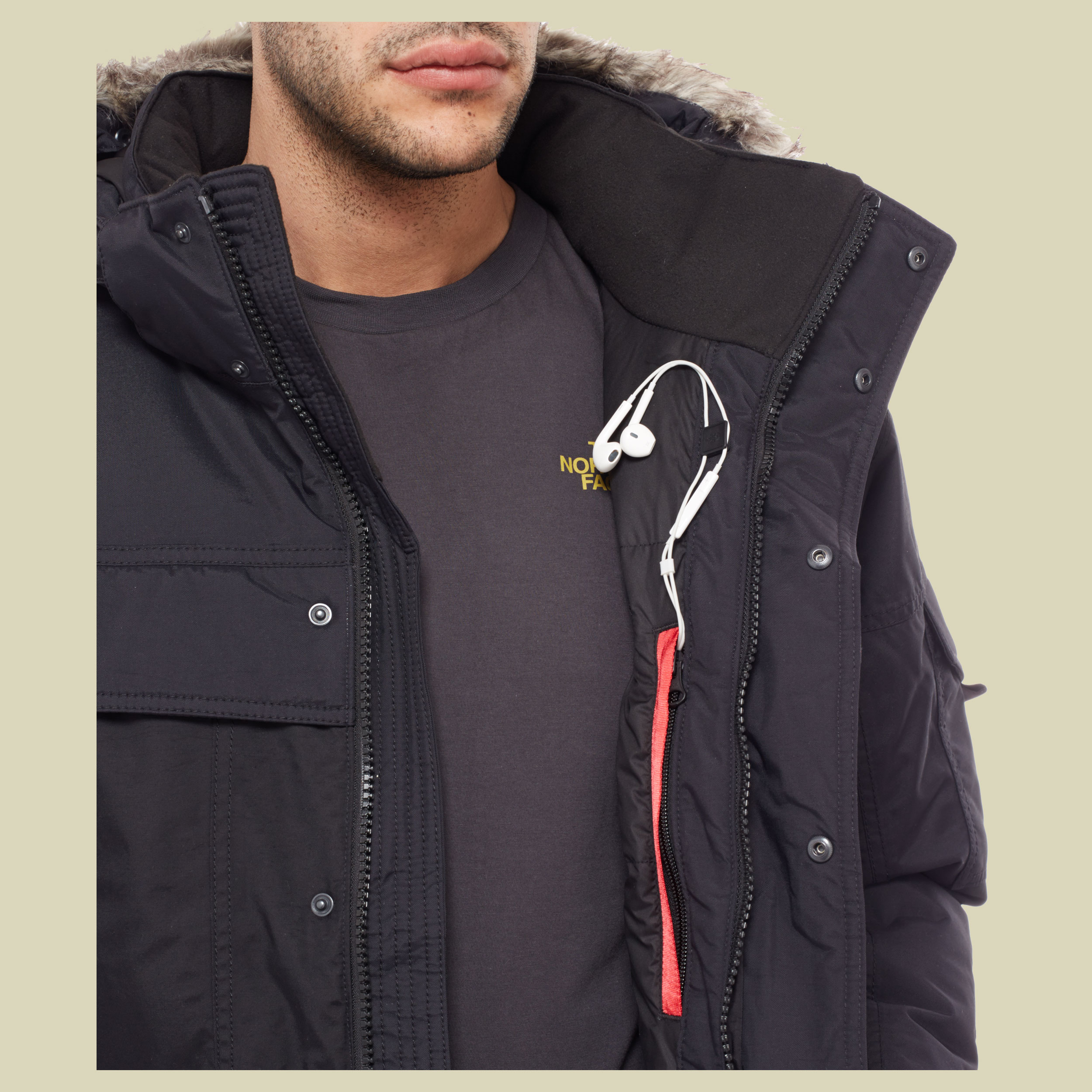 McMurdo Parka 2 Men Größe S Farbe graphite grey melange