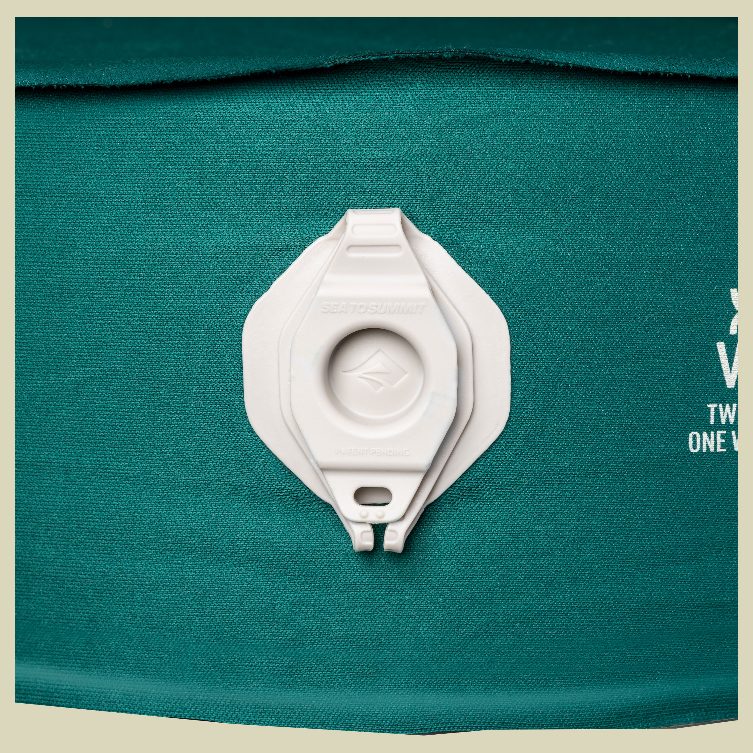 Comfort Deluxe Self Inflating Mat grün regular rectangular wide - Farbe rain forest