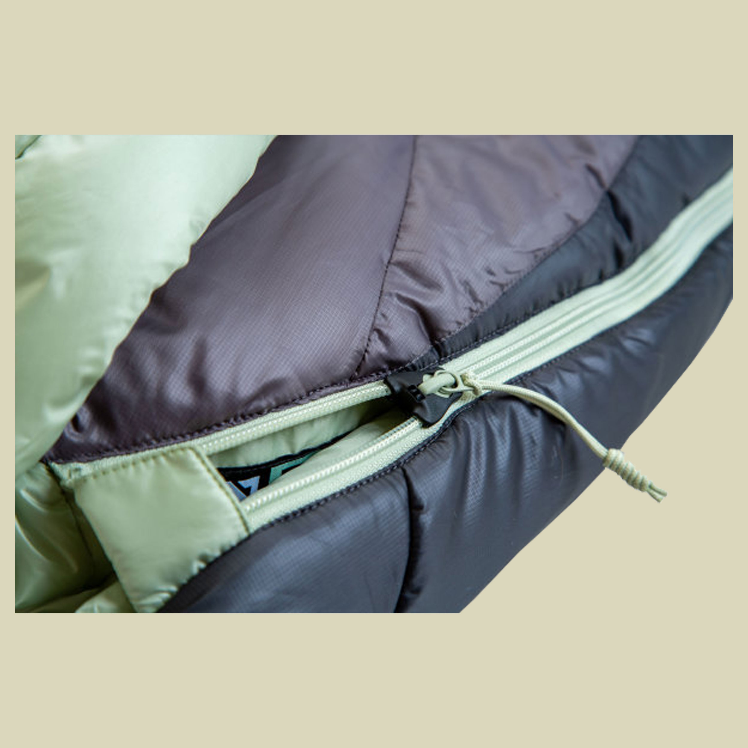 Forte Endless Promise Womens 35 bis Körpergröße 183 cm Farbe plum gray/celadon green, Reißverschluss rechts