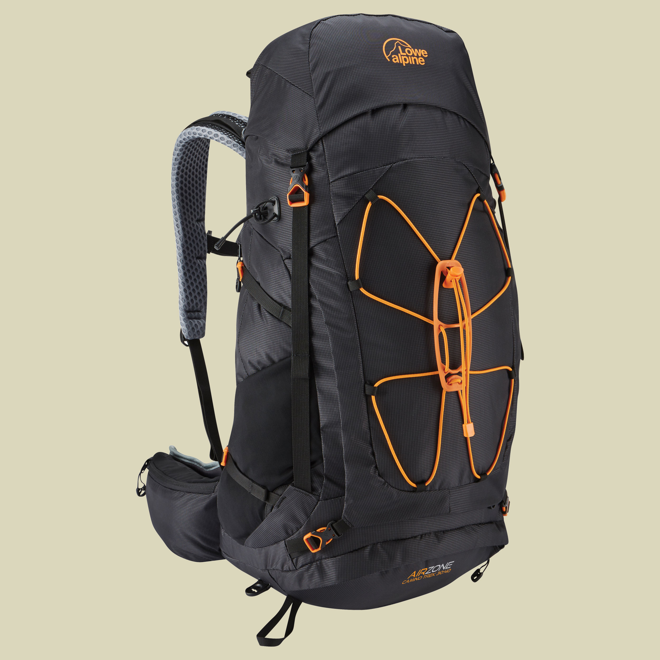 AirZone Camino Trek 30:40 Volumen 30 L + 10 L (Rückenlänge large) Farbe black