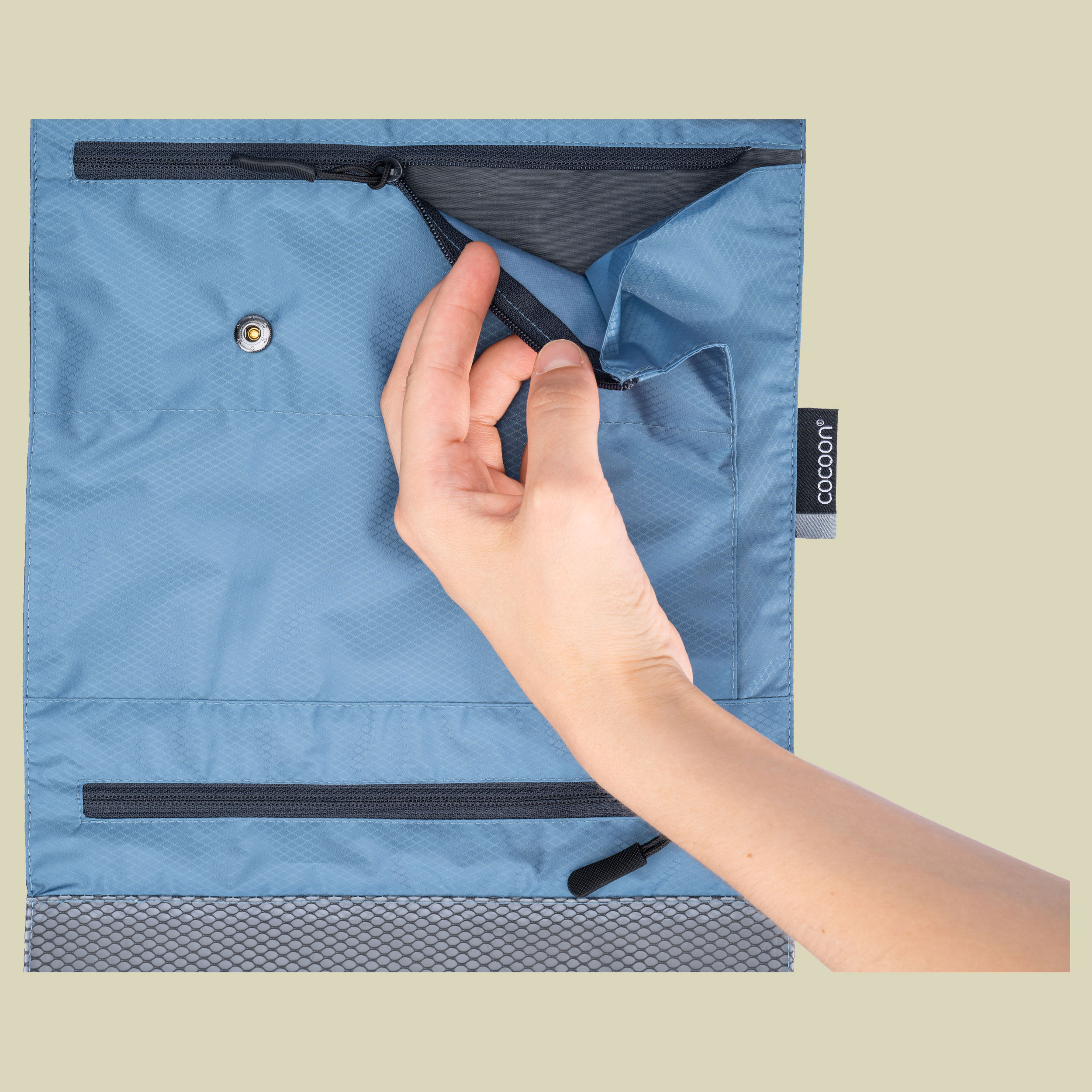 Hanging Toiletry Kit Minimalist Light phantom black/ash blue