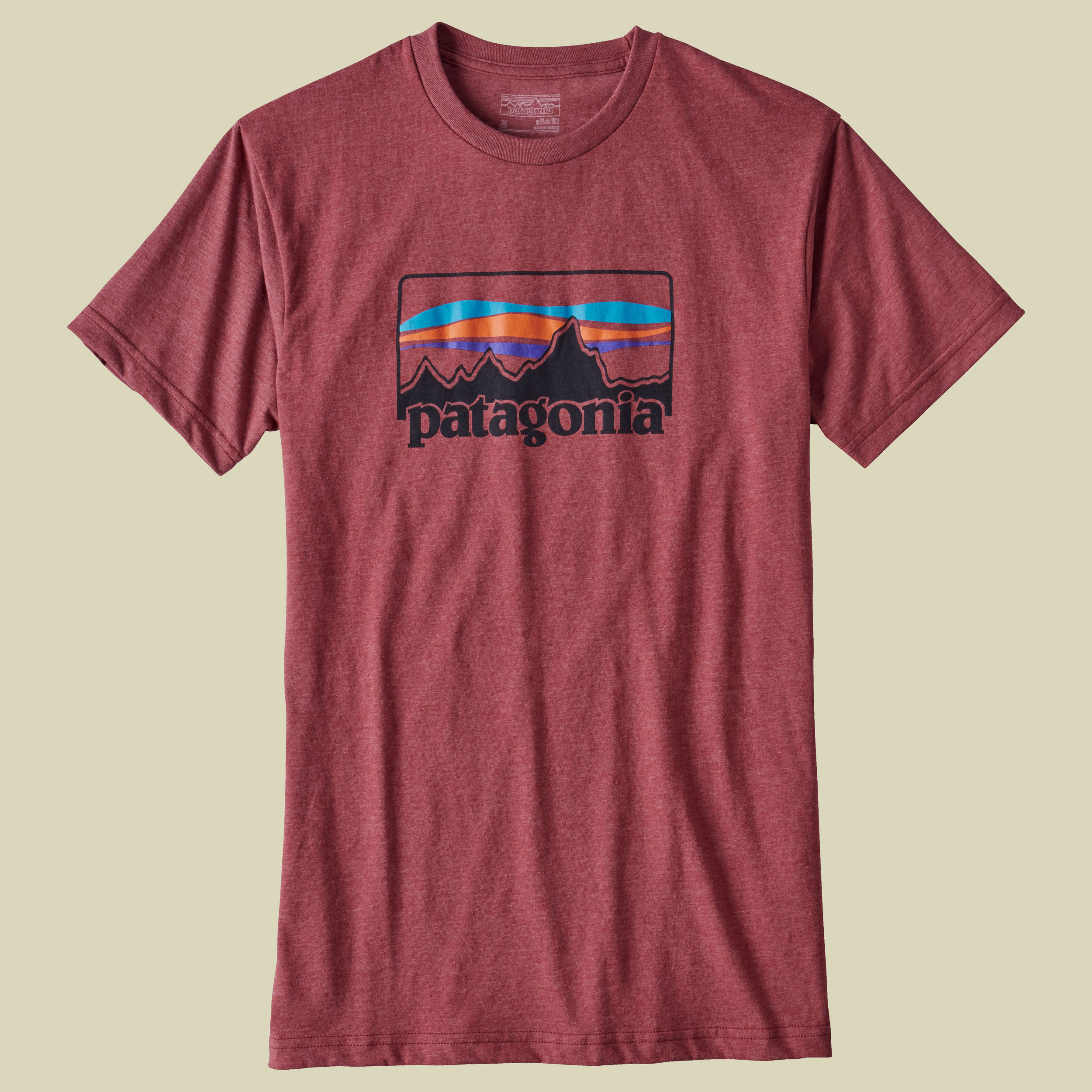 73 Logo Cotton/Poly T-Shirt Men  Größe S Farbe adzuki red