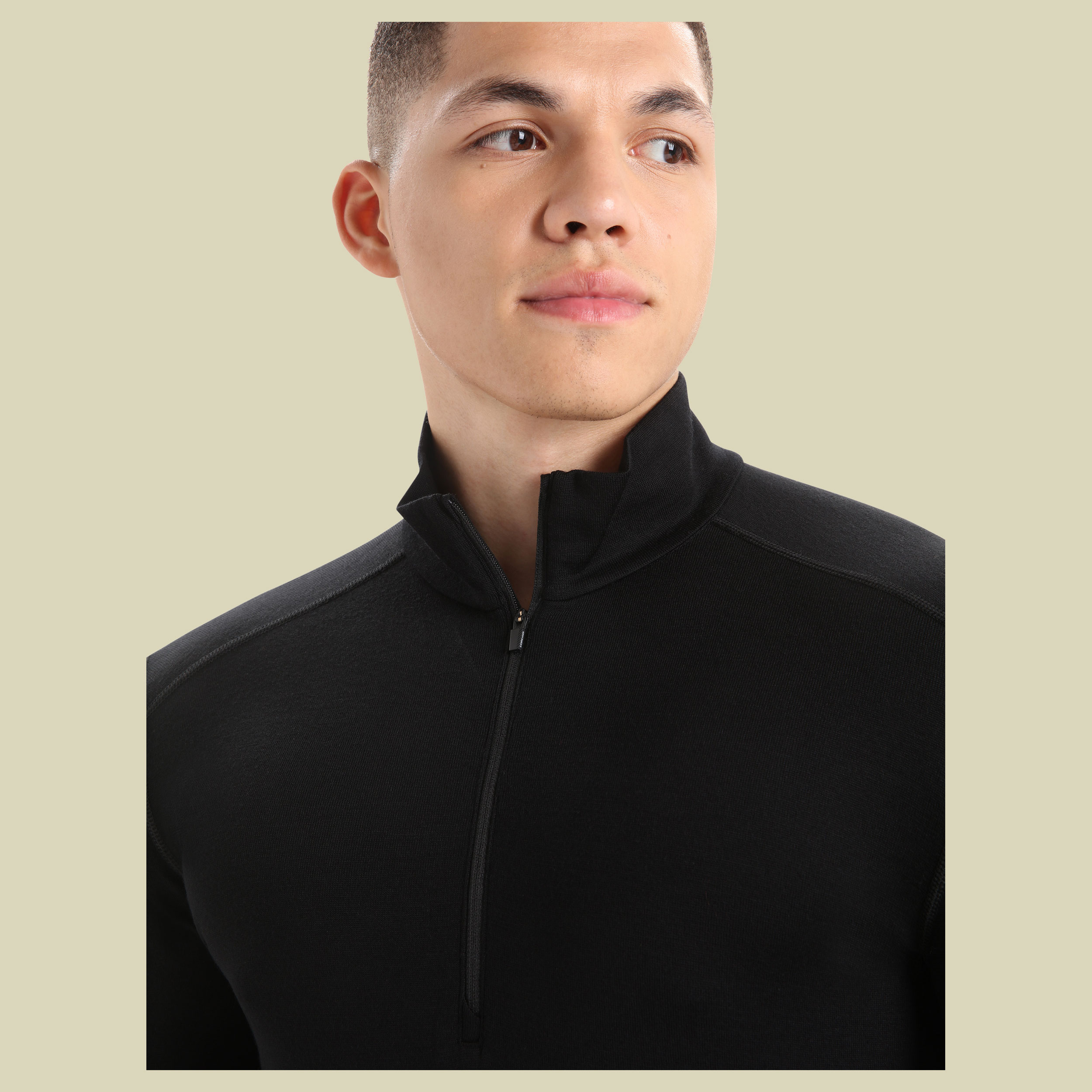 Tech LS Half Zip 260 Men schwarz XXL - black