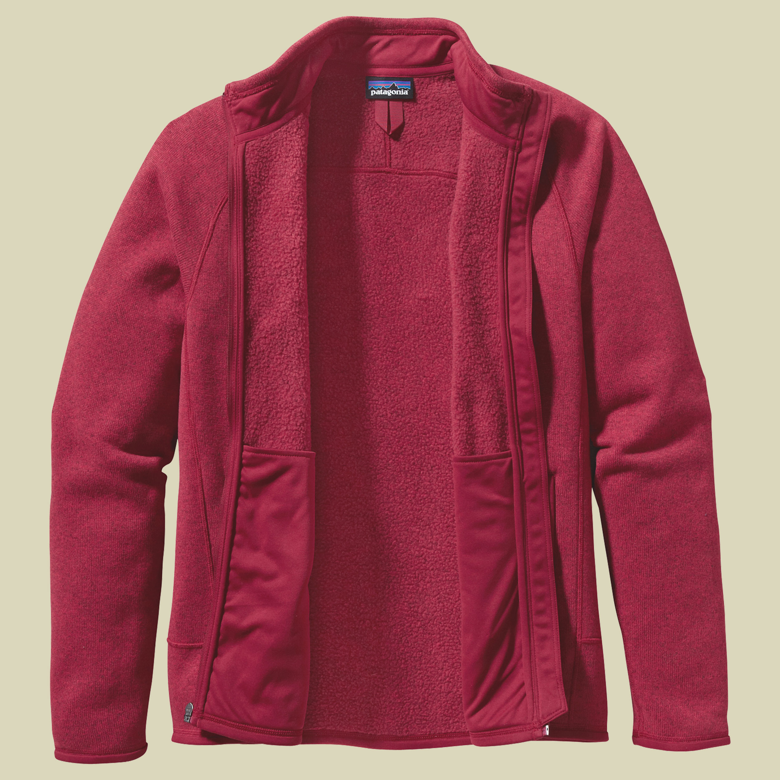 Better Sweater Jacket Men's Größe XXL Farbe wax red - whiskey plum