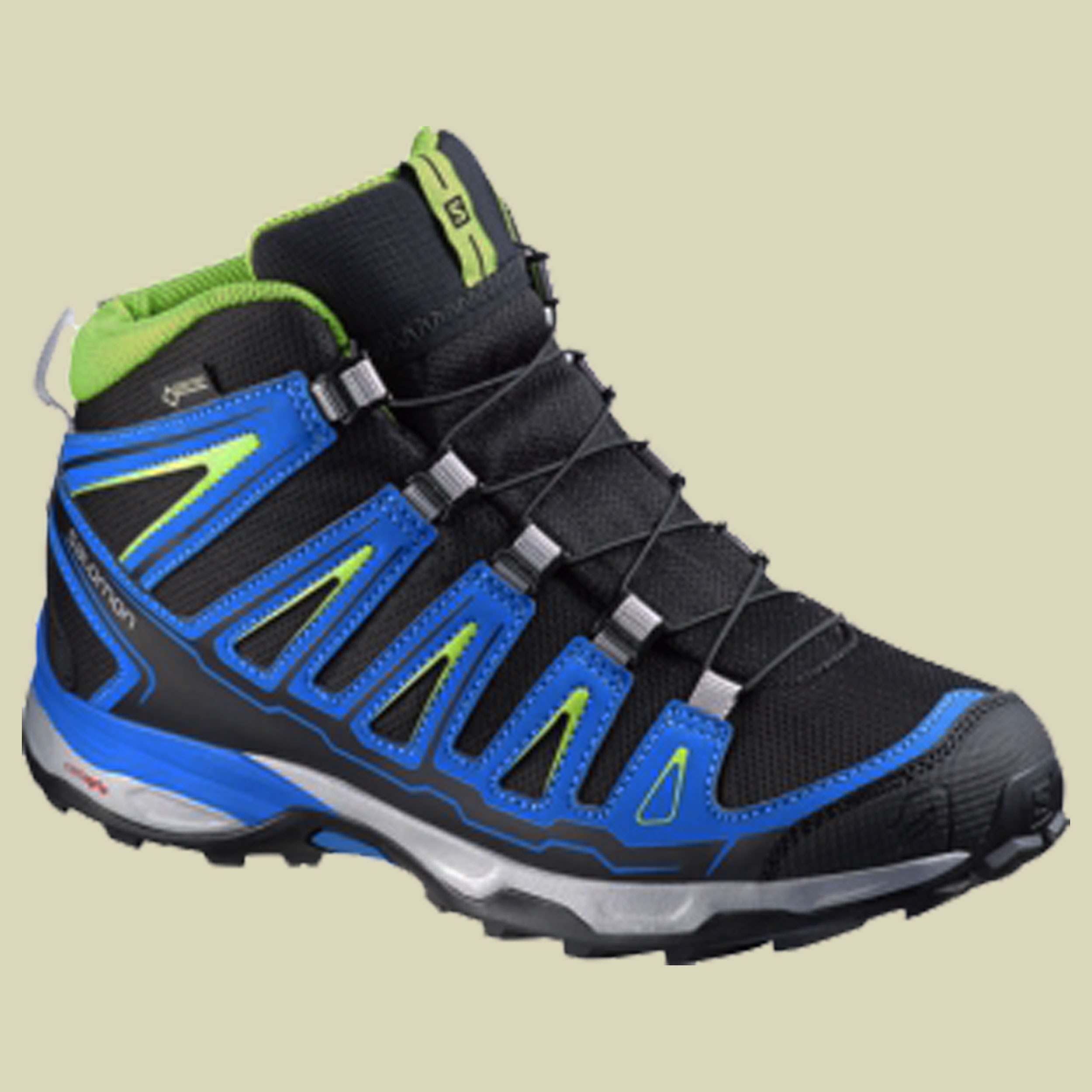 X-Ultra Mid GTX Junior Größe 31 Farbe black-union blue-granny green