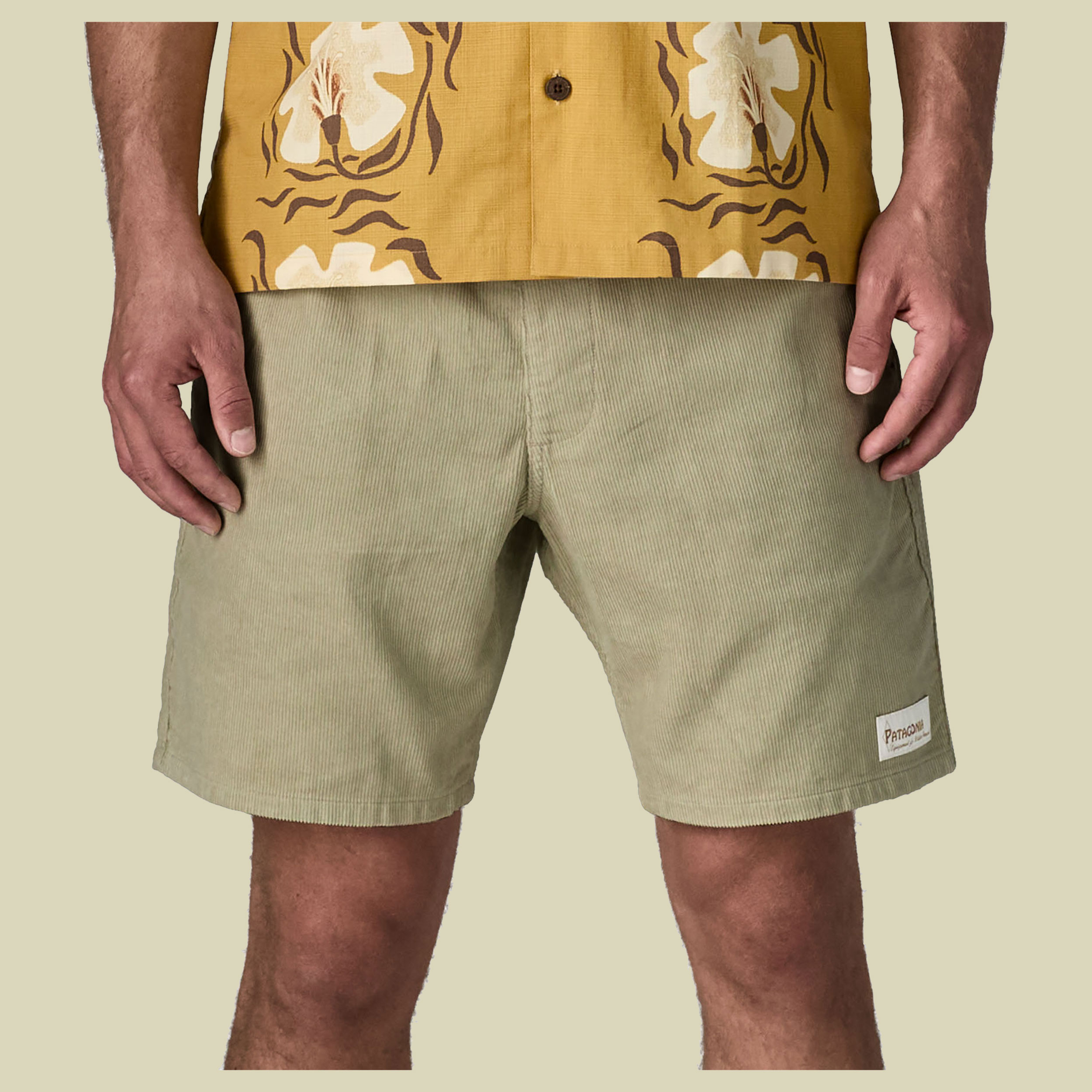 Corduroy Volley Shorts Men S grau - pelican