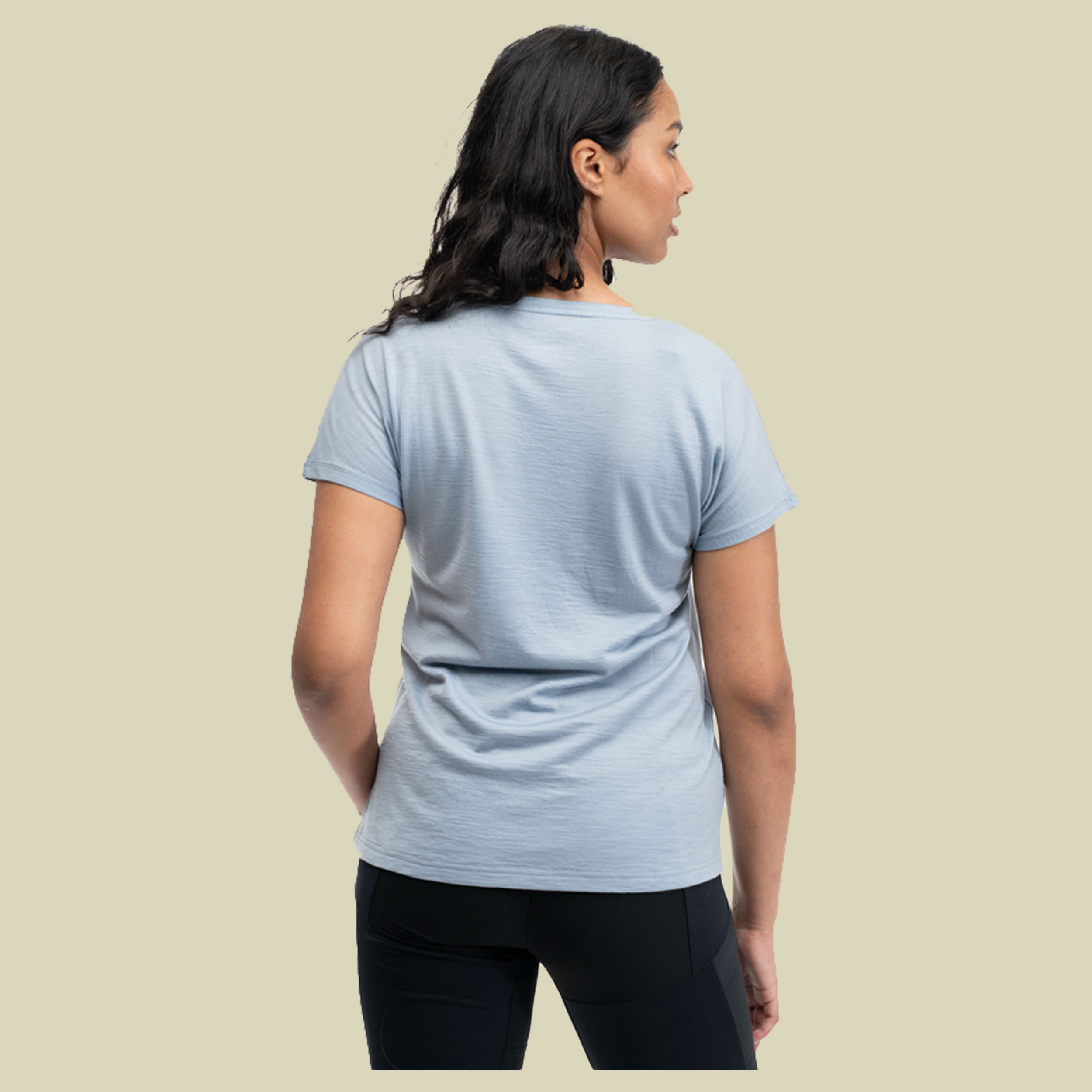 Urban Wool W Tee Women Größe S Farbe husky blue