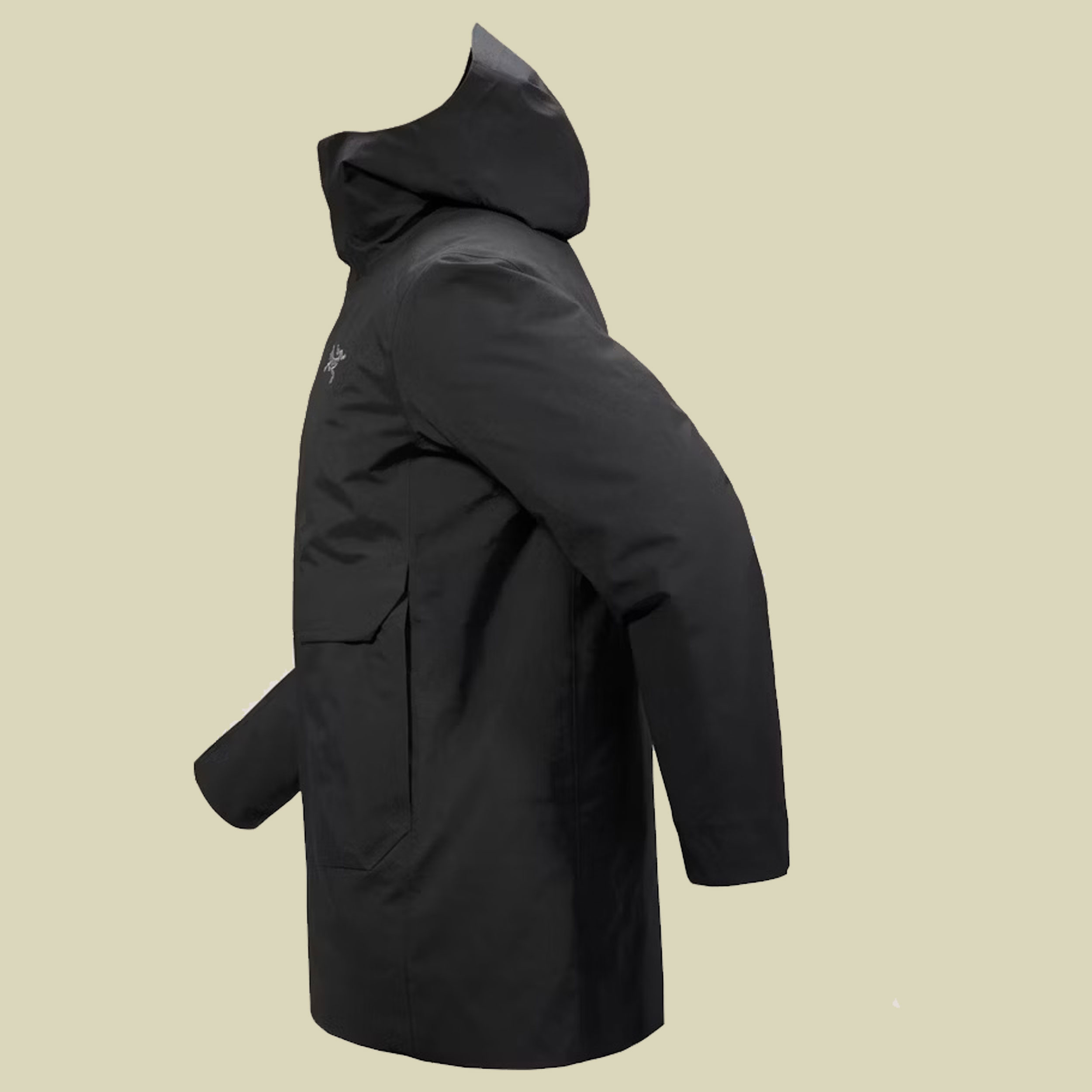 Therme Down Parka Men schwarz L - black