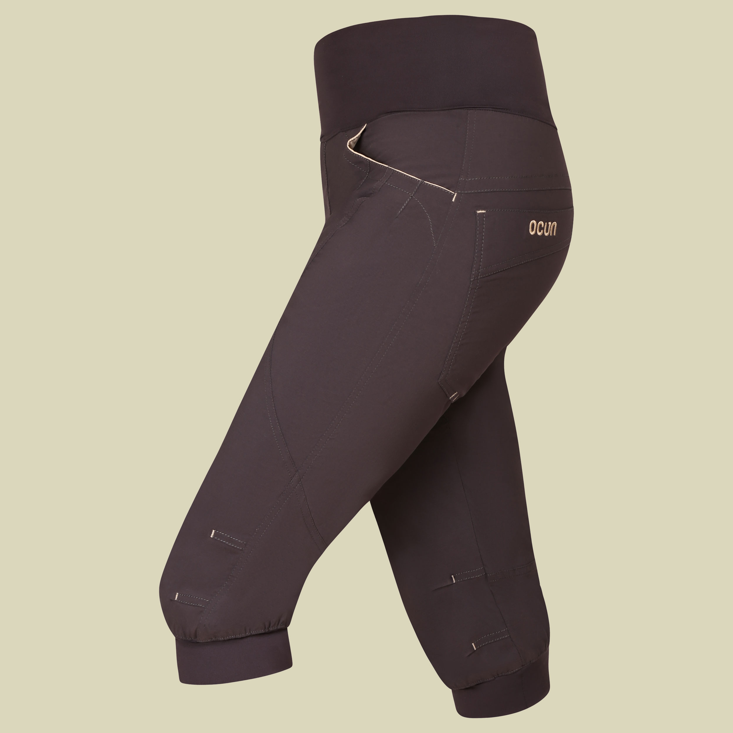 Noya Shorts Women grau XL - anthracite obsidian