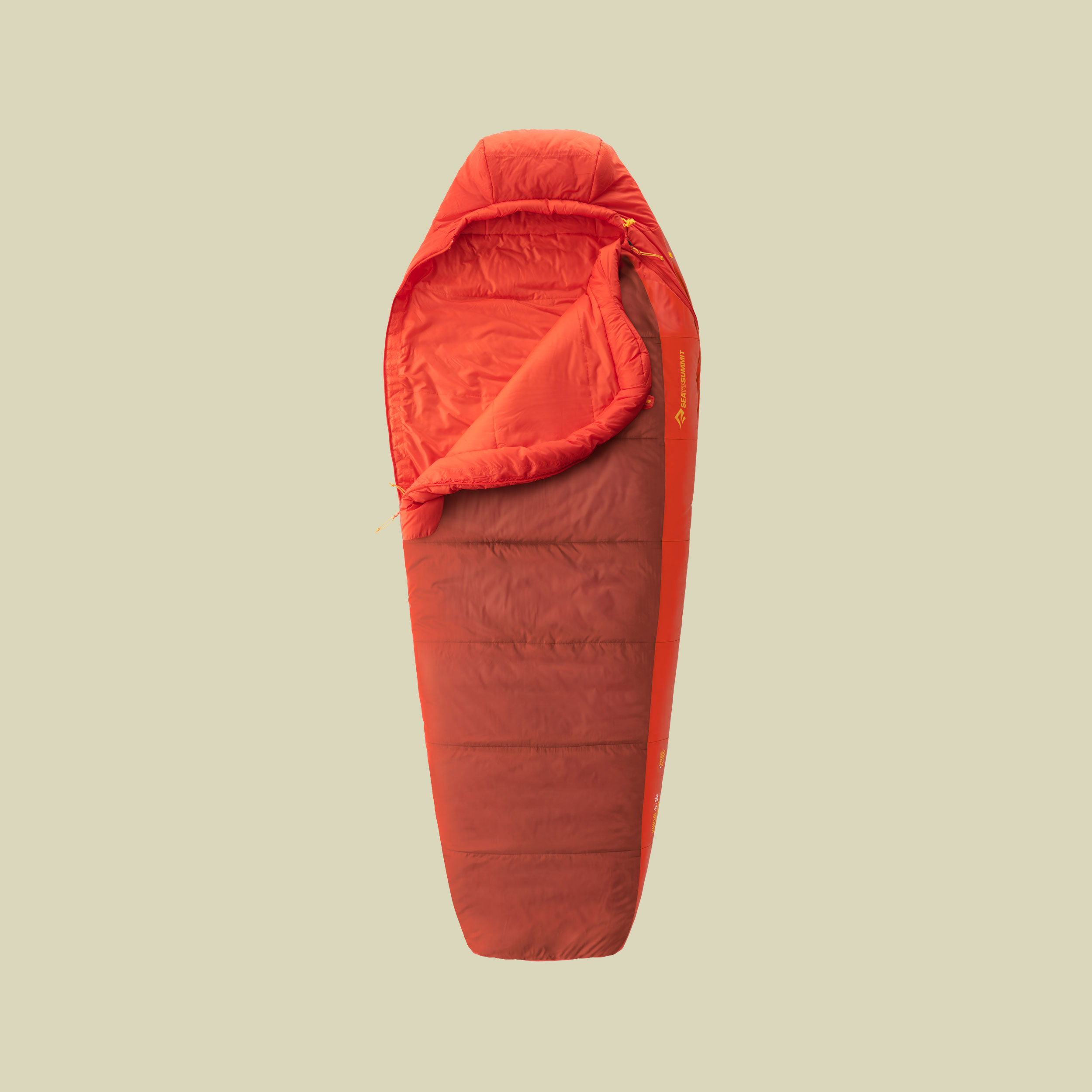 Hamelin Synthetic Sleeping Bag -1C rot 198 cm long - Farbe picante
