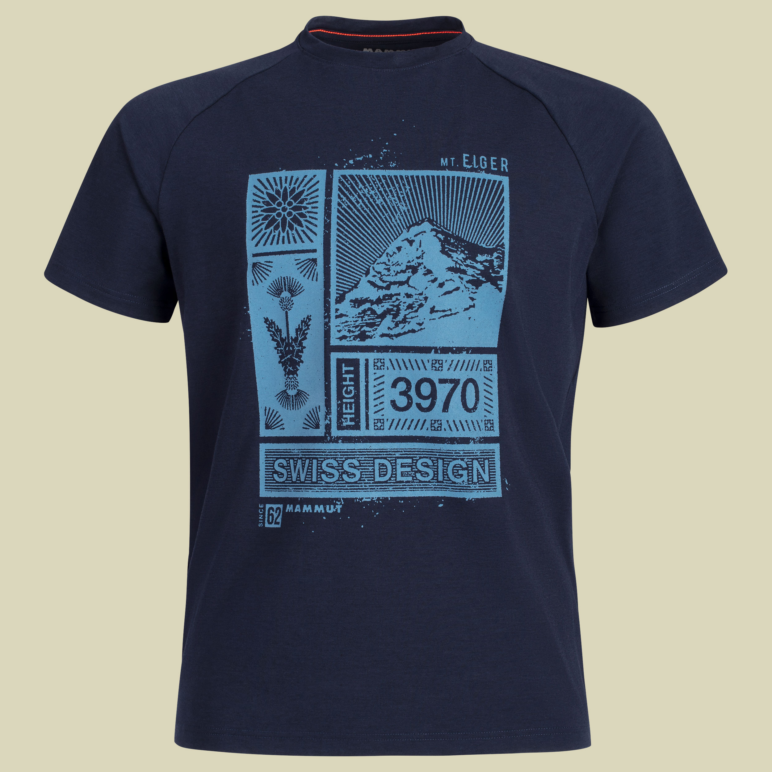 Mountain T-Shirt Men Größe XXL Farbe marine