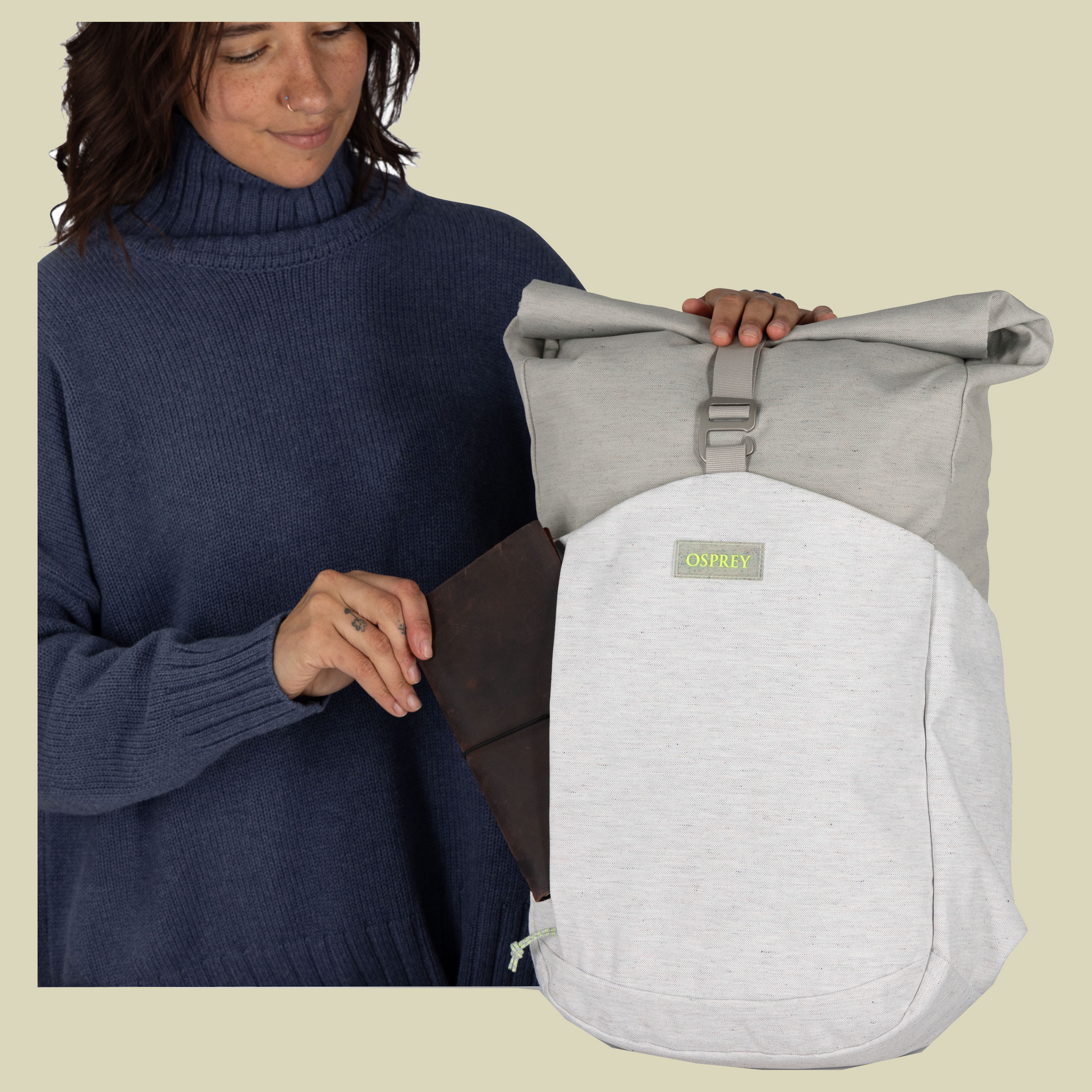 Arcane Roll Top 24 grau - earth pediment grey block