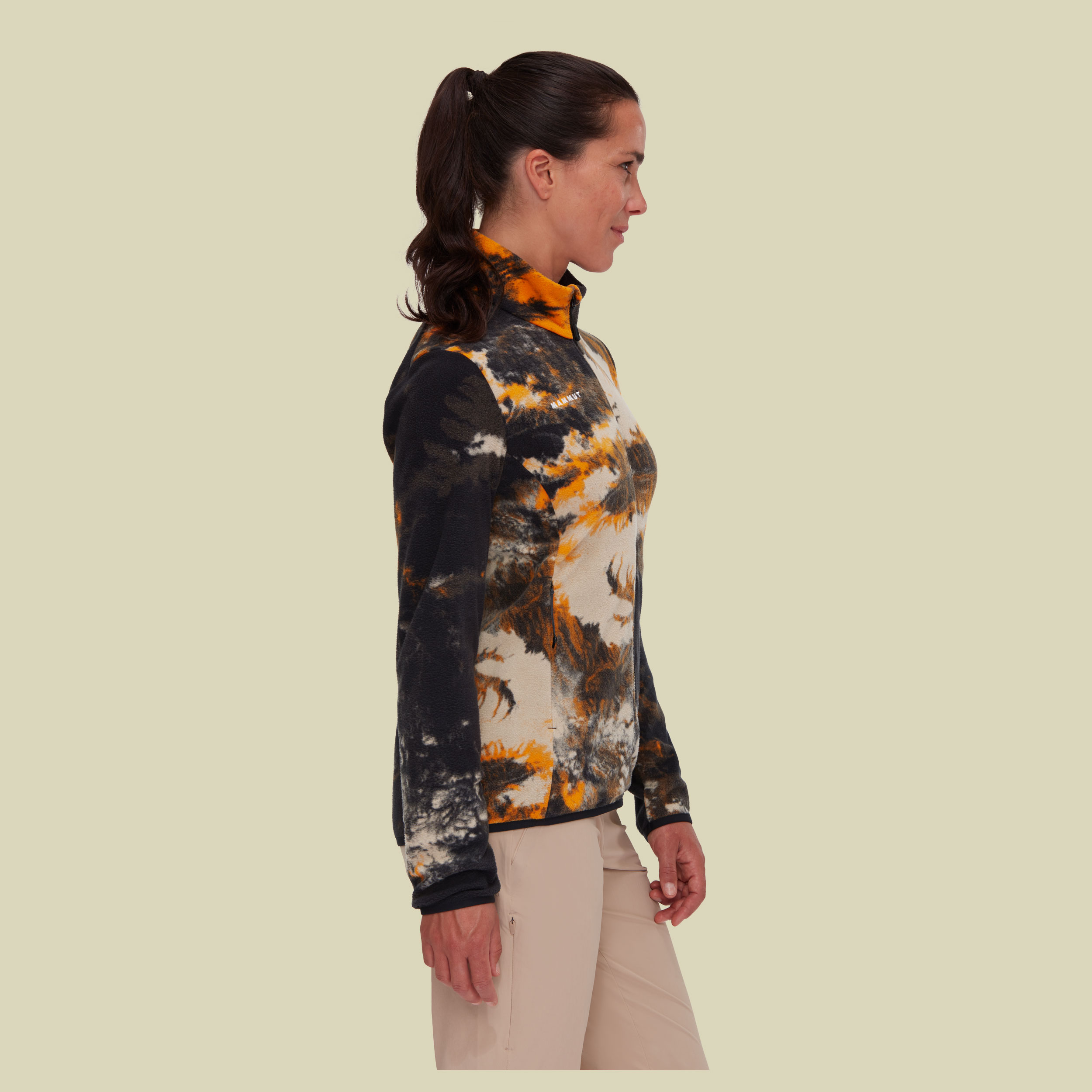 Innominata Light ML Jacket Women Sender M mehrfarbig - black-tangerine