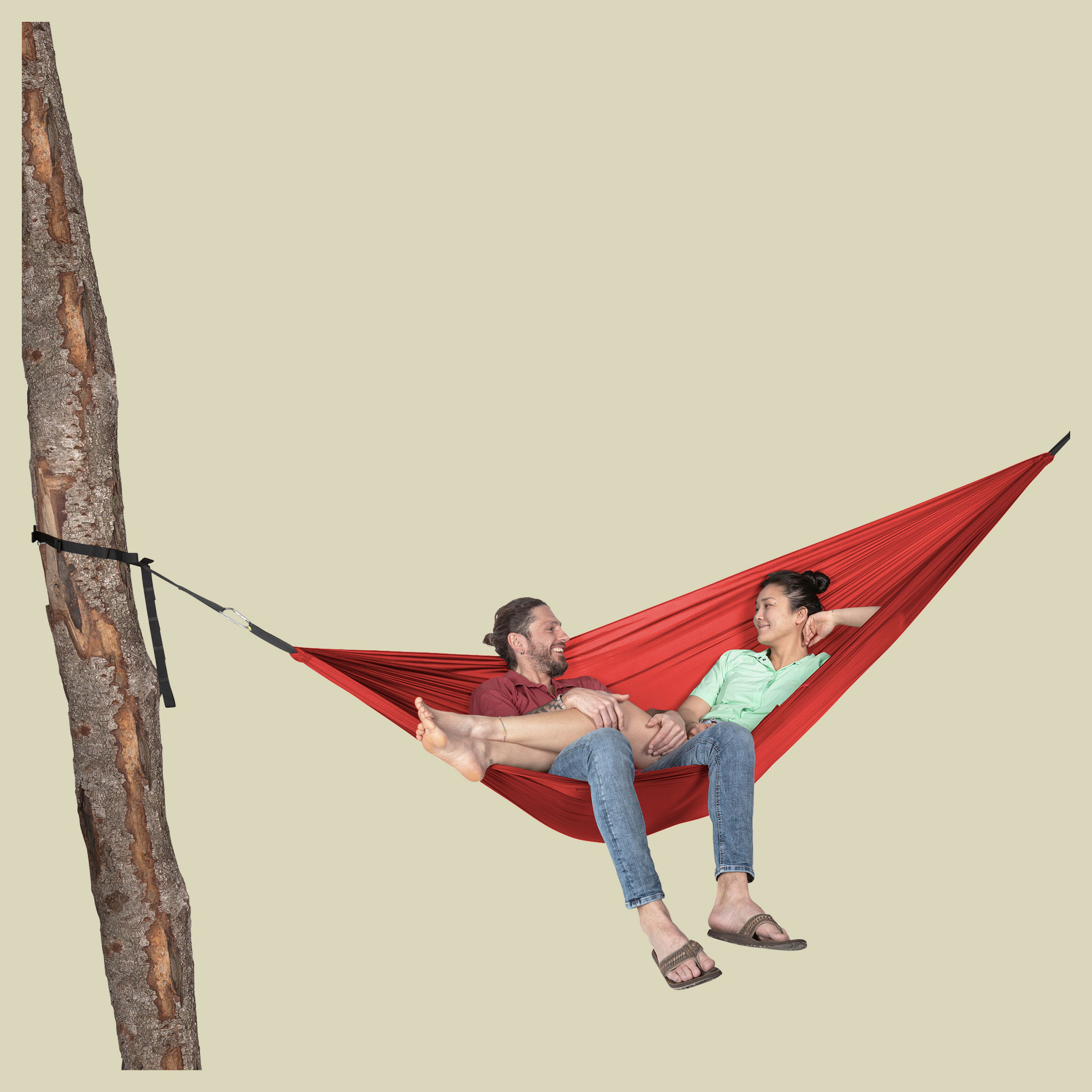 Hammock Double Größe one size Farbe red