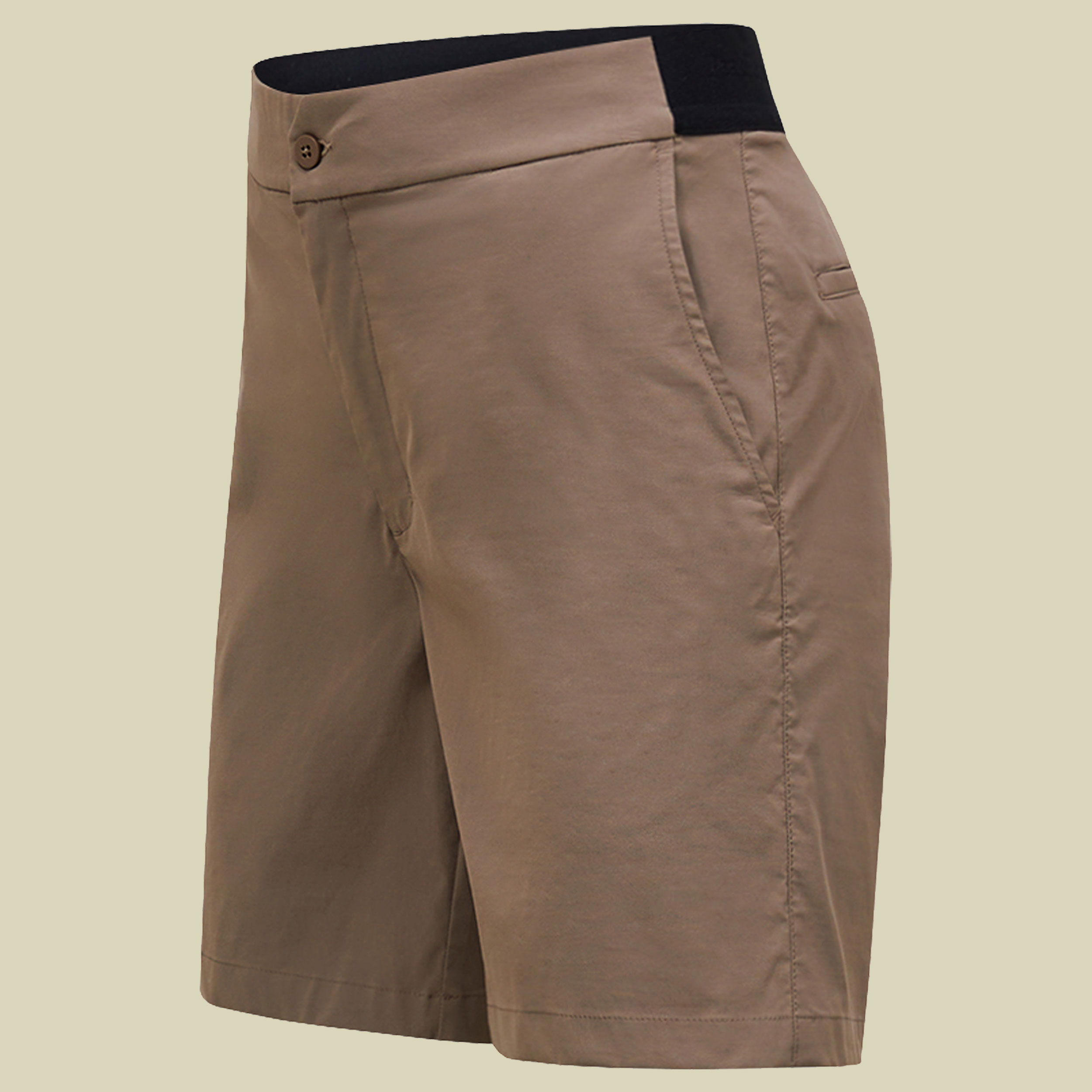 Player Shorts Women 31 braun - Farbe terrain tan