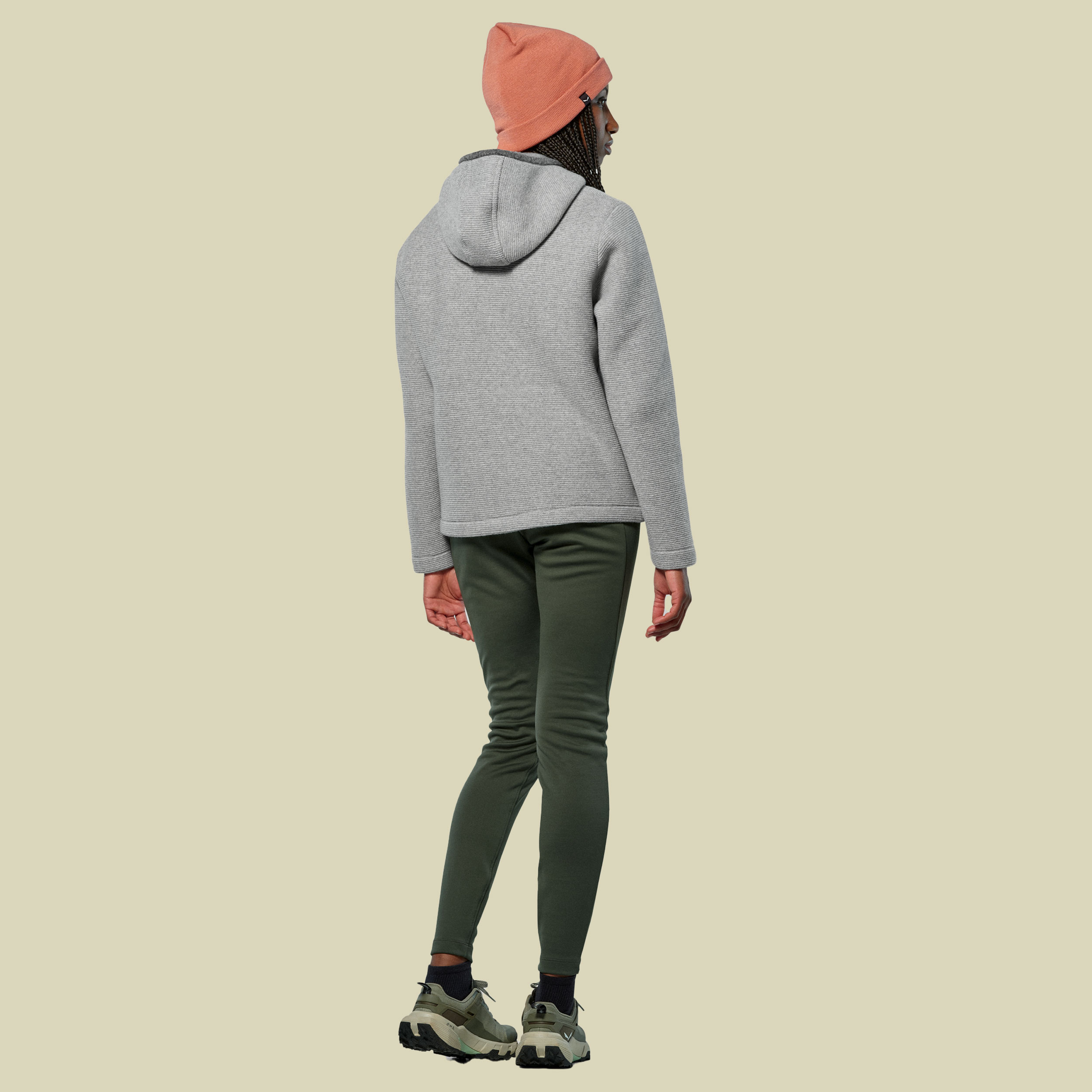 Fanes Sarner Jacket Women 42 grau - silver melange