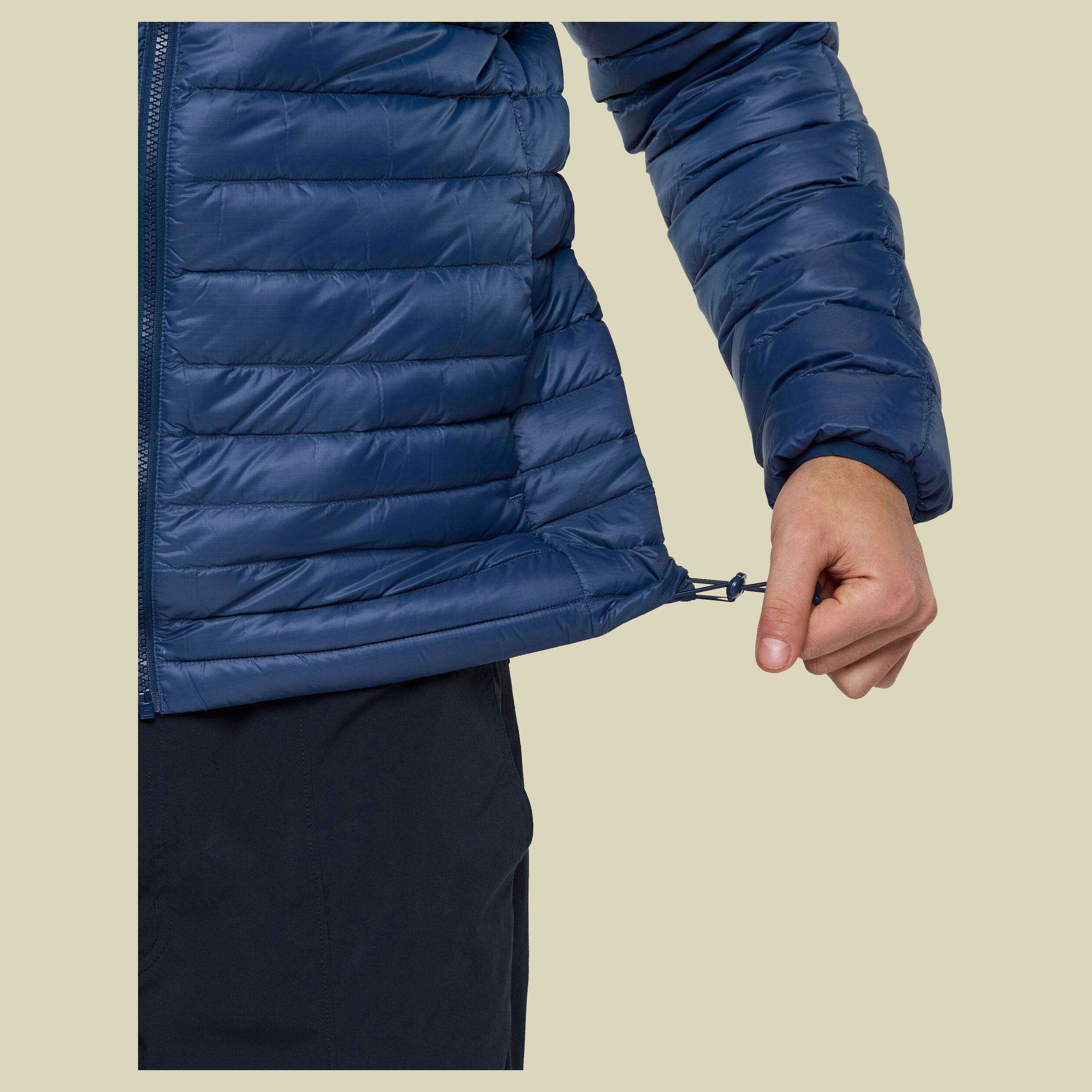 Fuego Down Hooded Jacket Men S blau