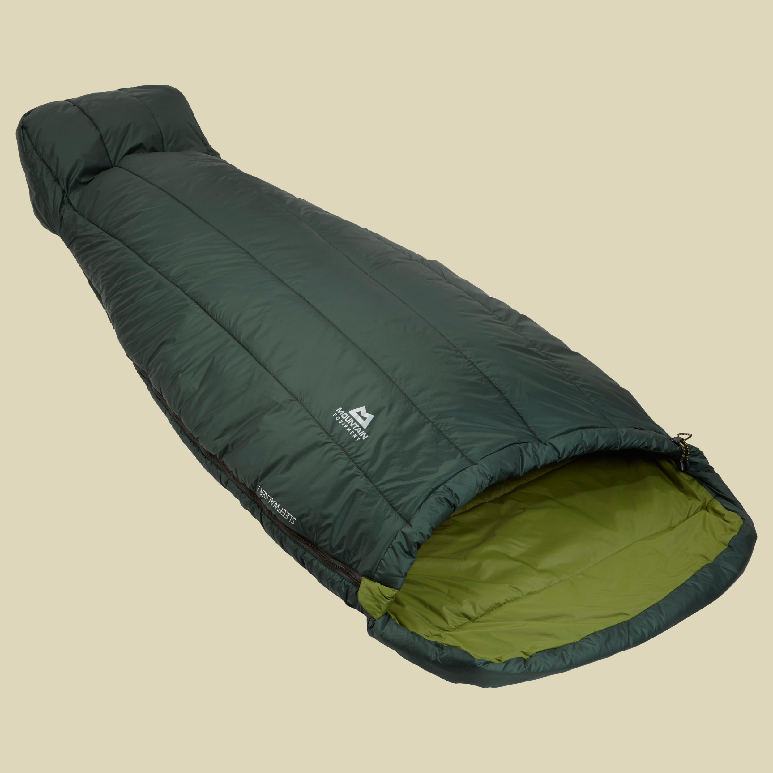 Sleepwalker II bis Körpergröße Schlafsack 185 cm Farbe pinrgrove/cedar, links