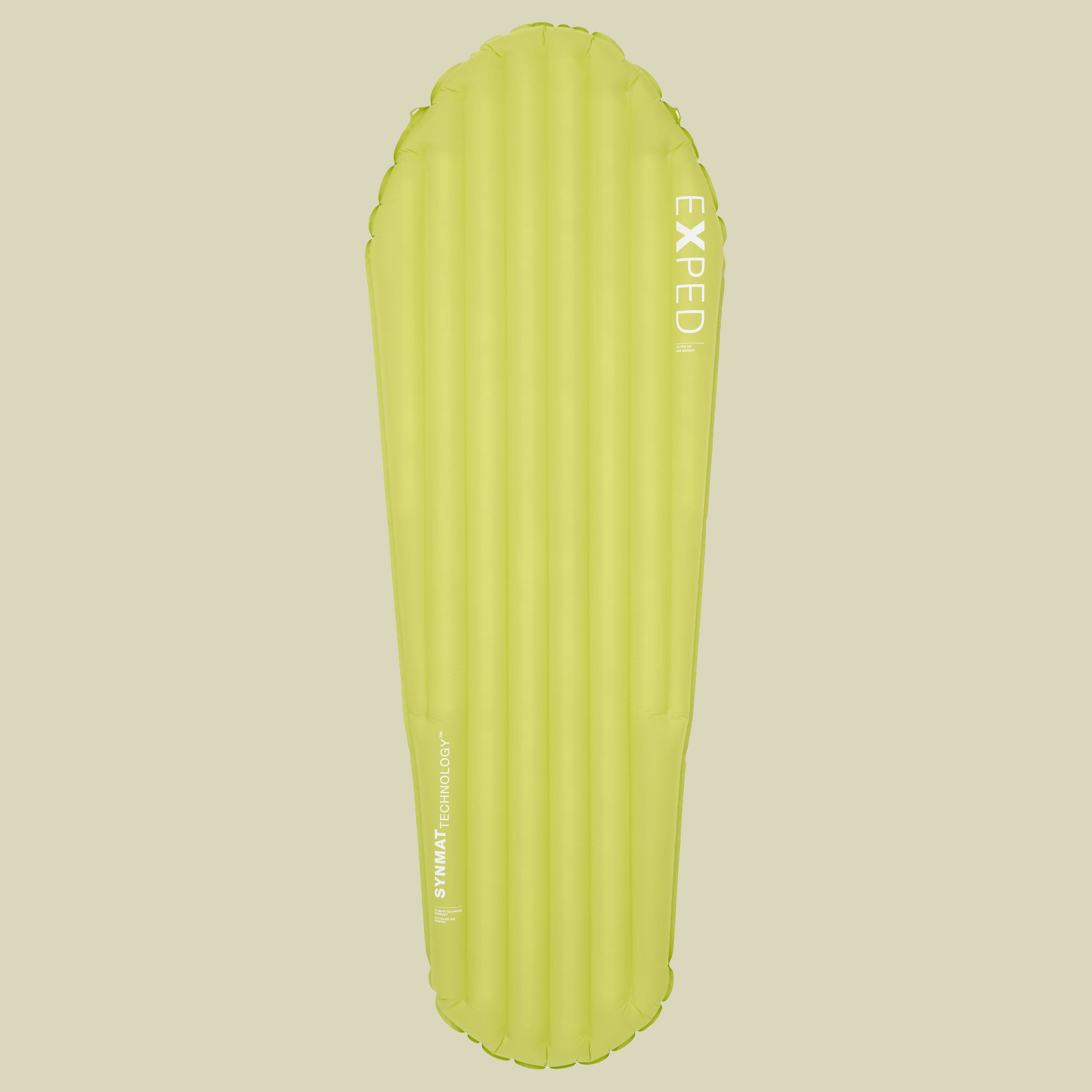 Ultra 3R MW Mummy grün 183 x 65 cm - Farbe lime