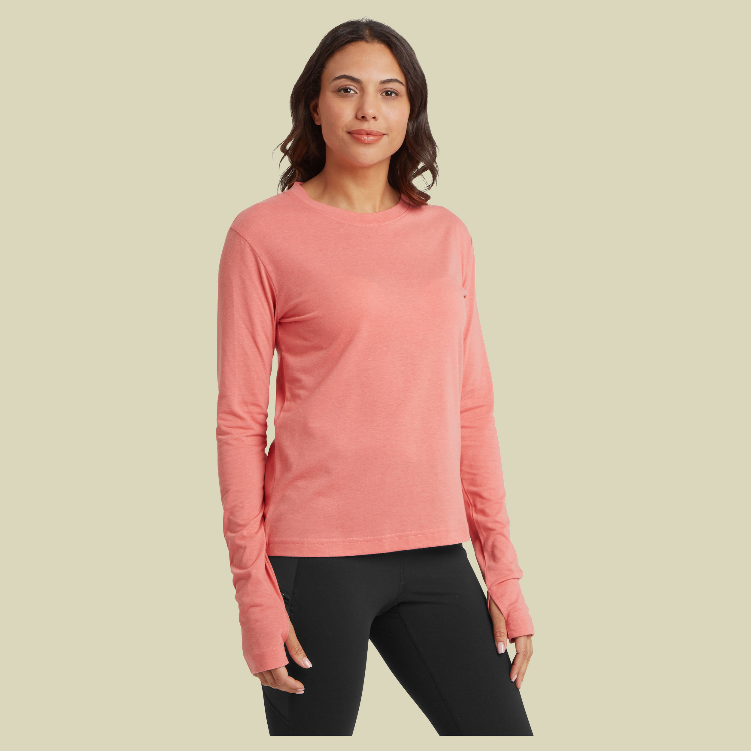 Bali LS Tee Women XS rosa - Farbe rose gold 
