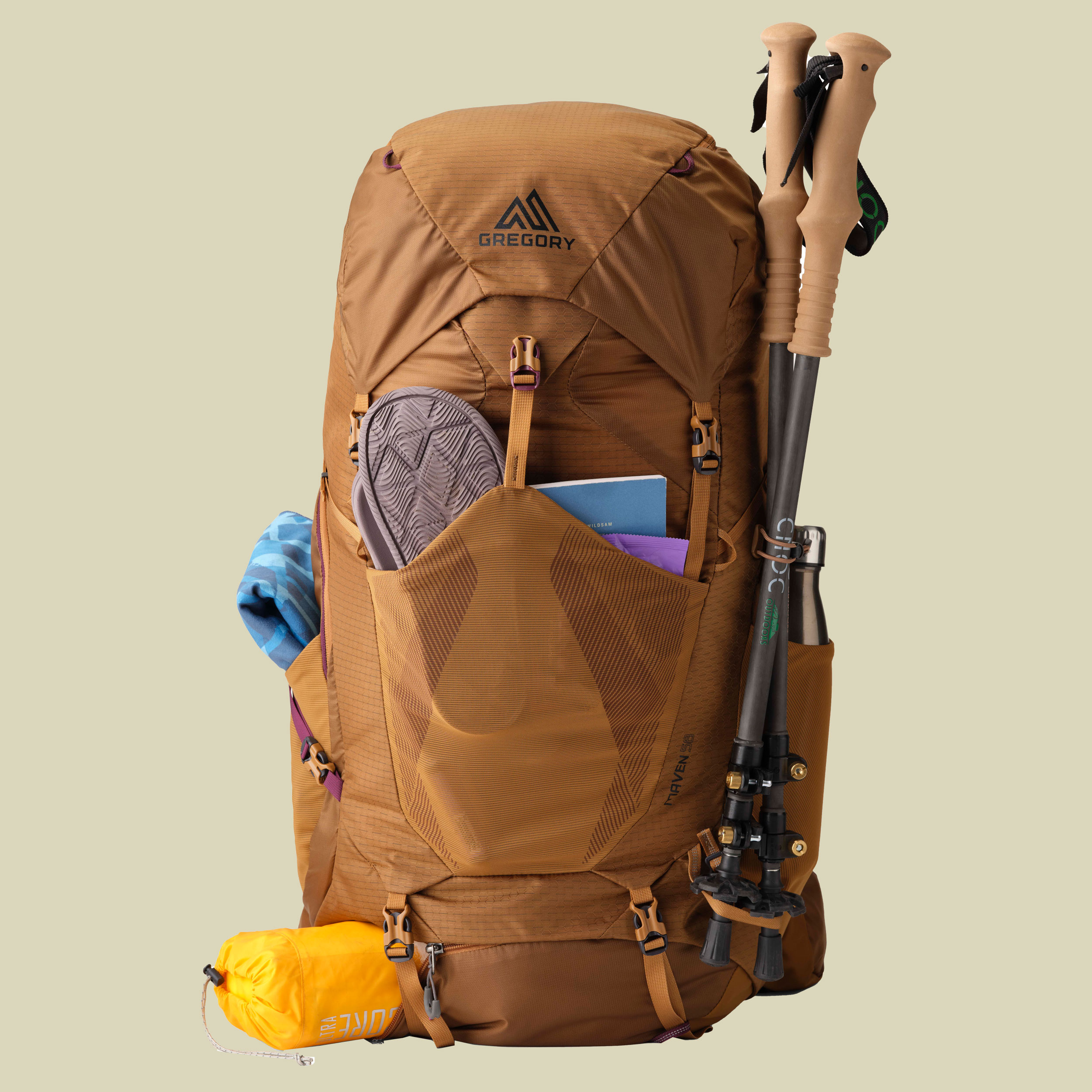Maven 58 Women 58 L/Rückenlänge XS-SM braun - warm bronze