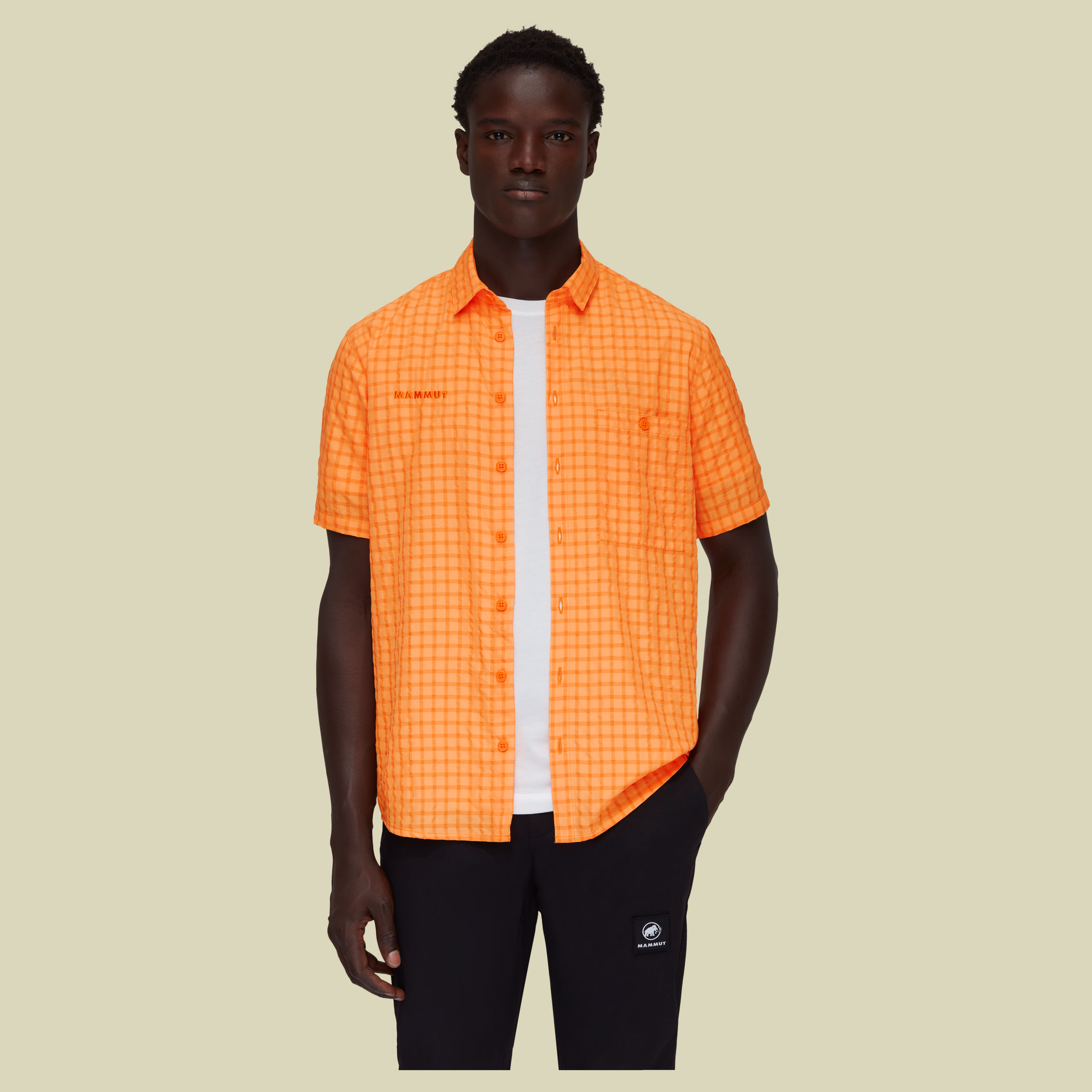 Lenni Shirt Men Größe S Farbe tangerine-dark tangerine