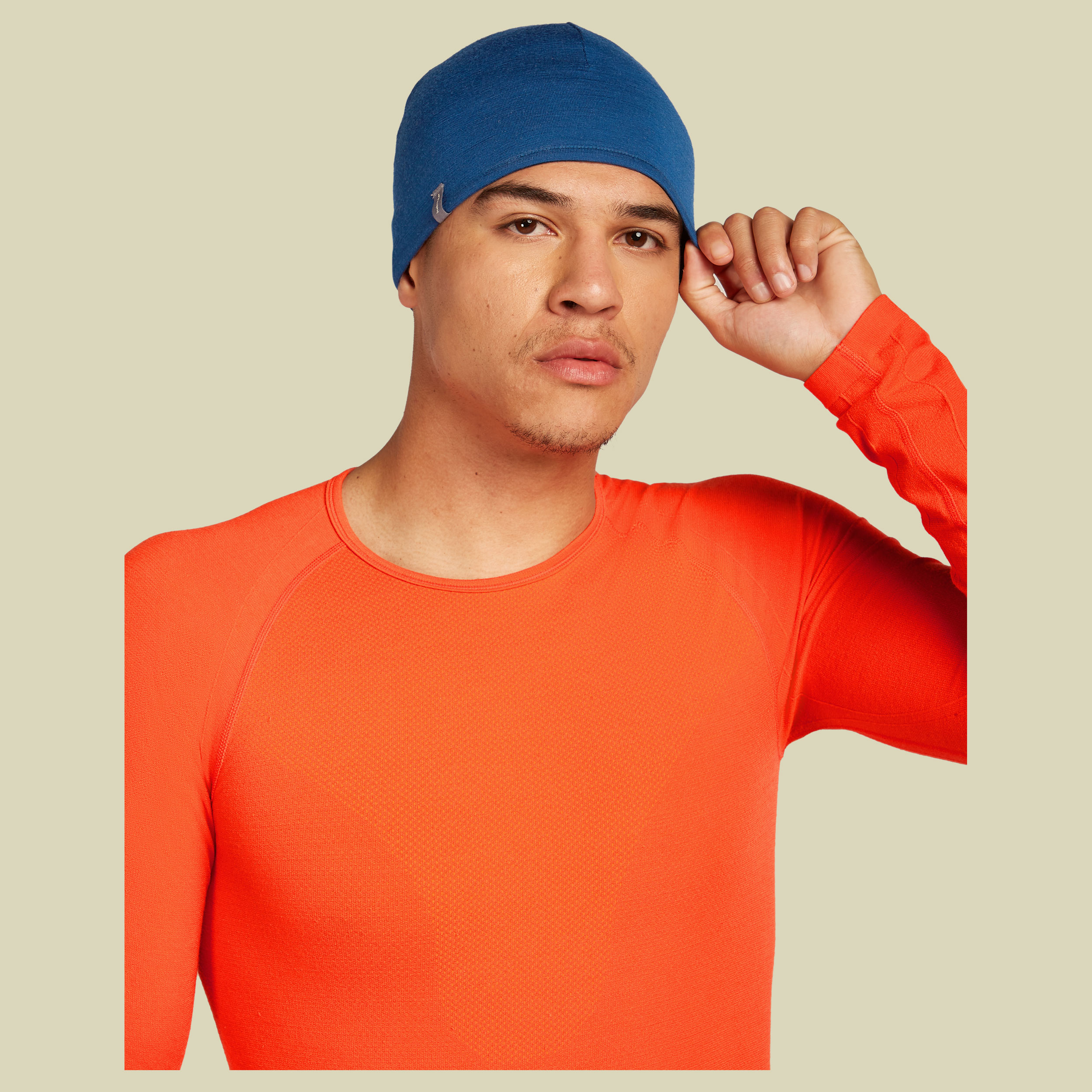 Merino 200 Oasis Reversible Beanie Unisex braun one size - java/atlantis