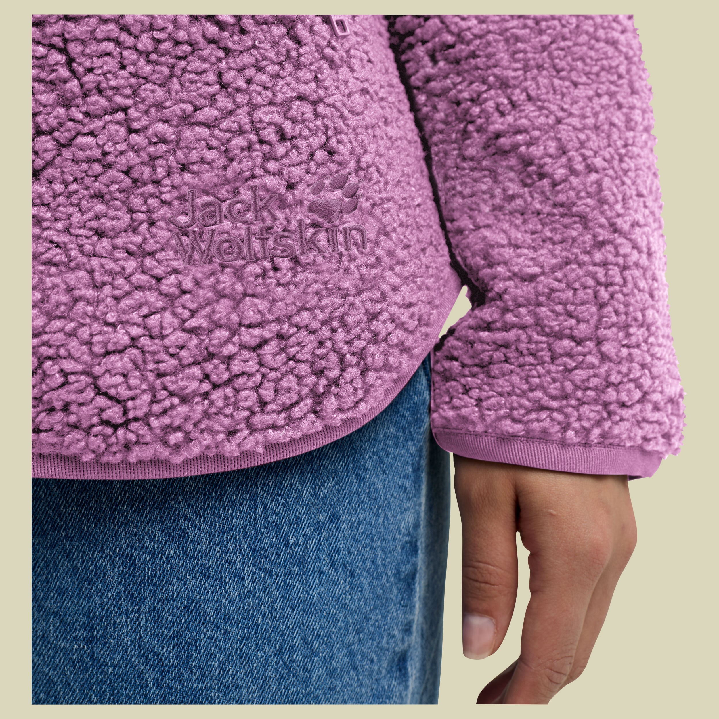 High Curl Jacket Women lila XXL - vivid orchid