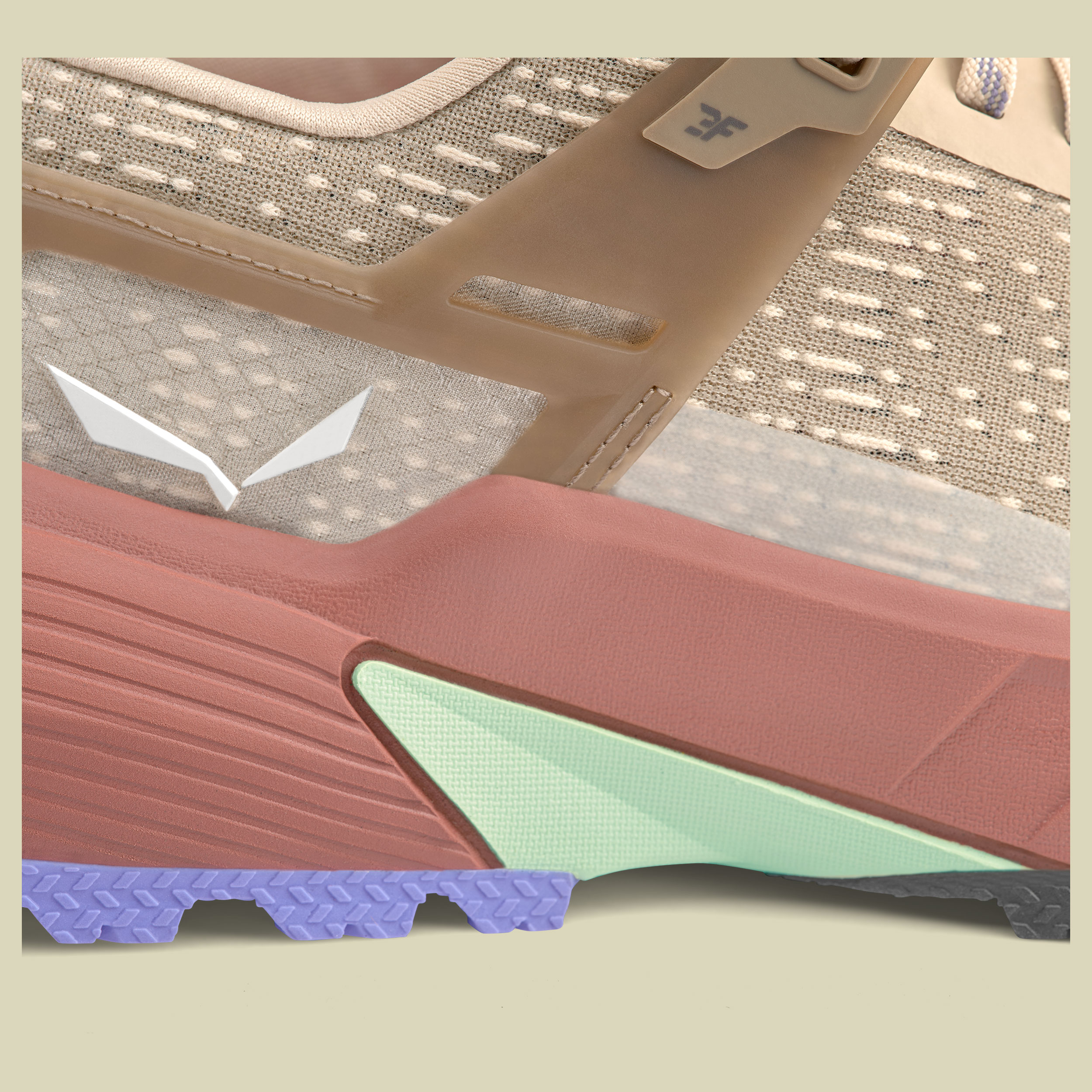 Pedroc 2 Women UK 7,5 mehrfarbig - oatmeal/etruscan red