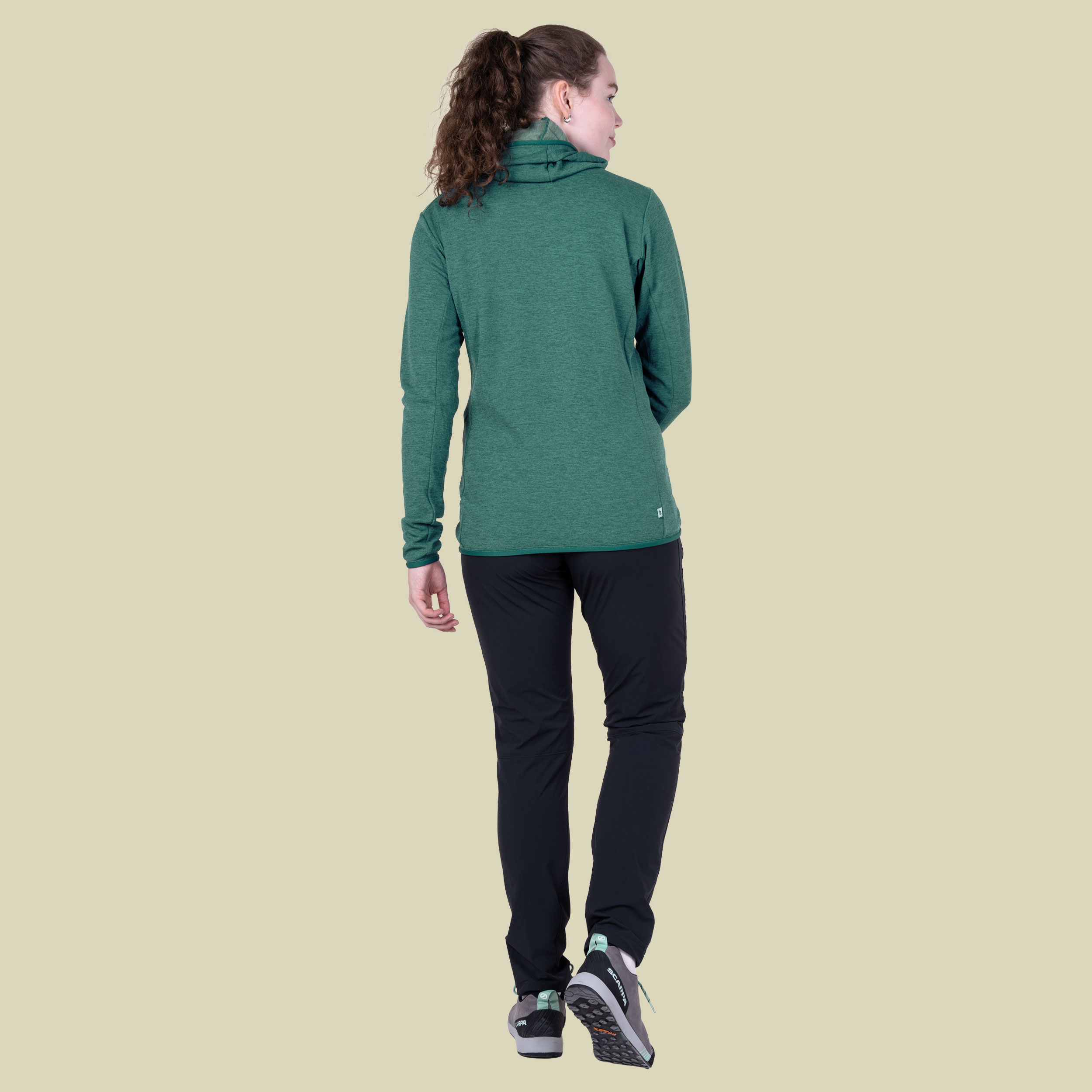 Calico Hooded Jacket Women grün S (10) - sea pine