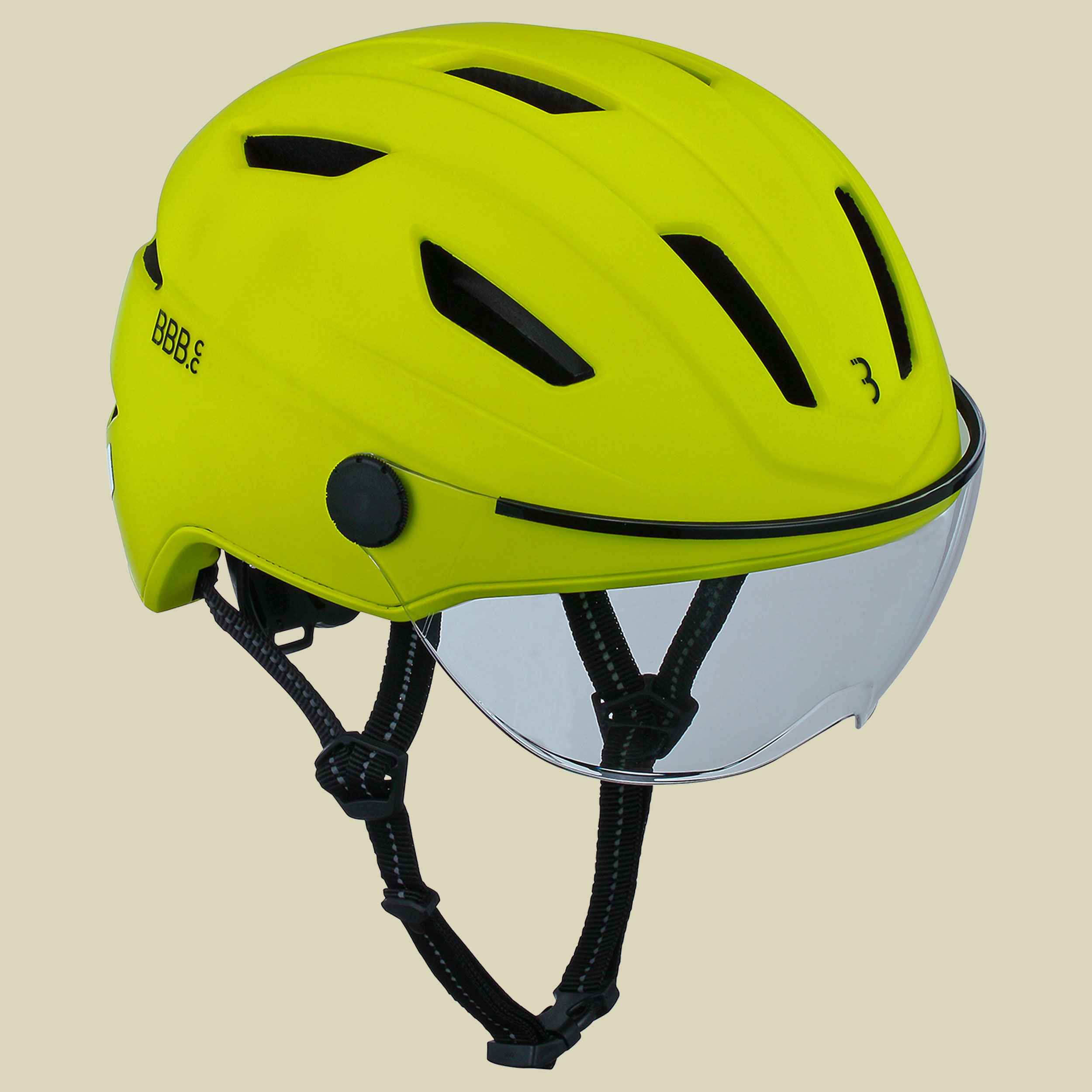 BHE-57 Move Faceshield Kopfumfang L 58-62 cm Farbe neon gelb