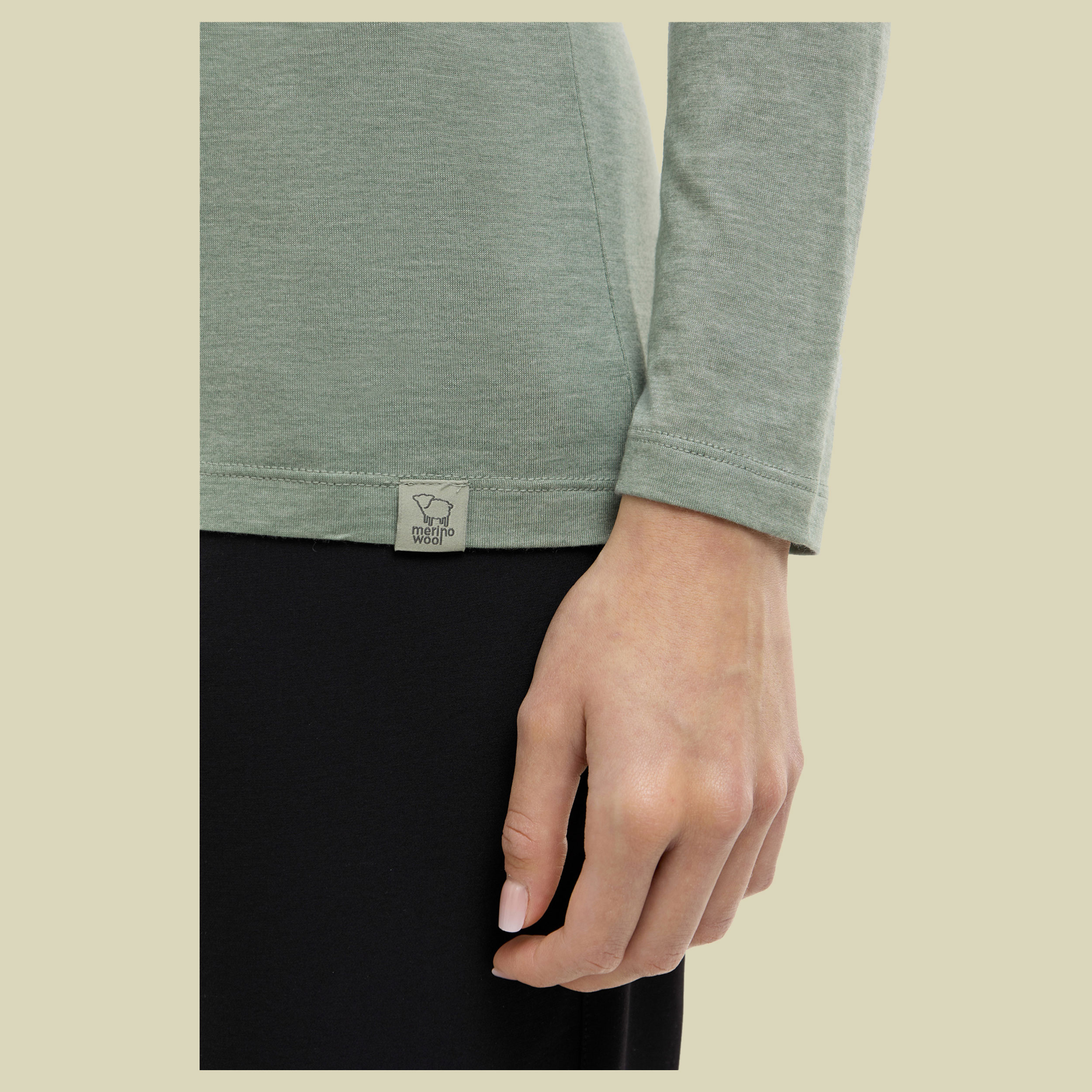 Longsleeve Andali Lady XS grün