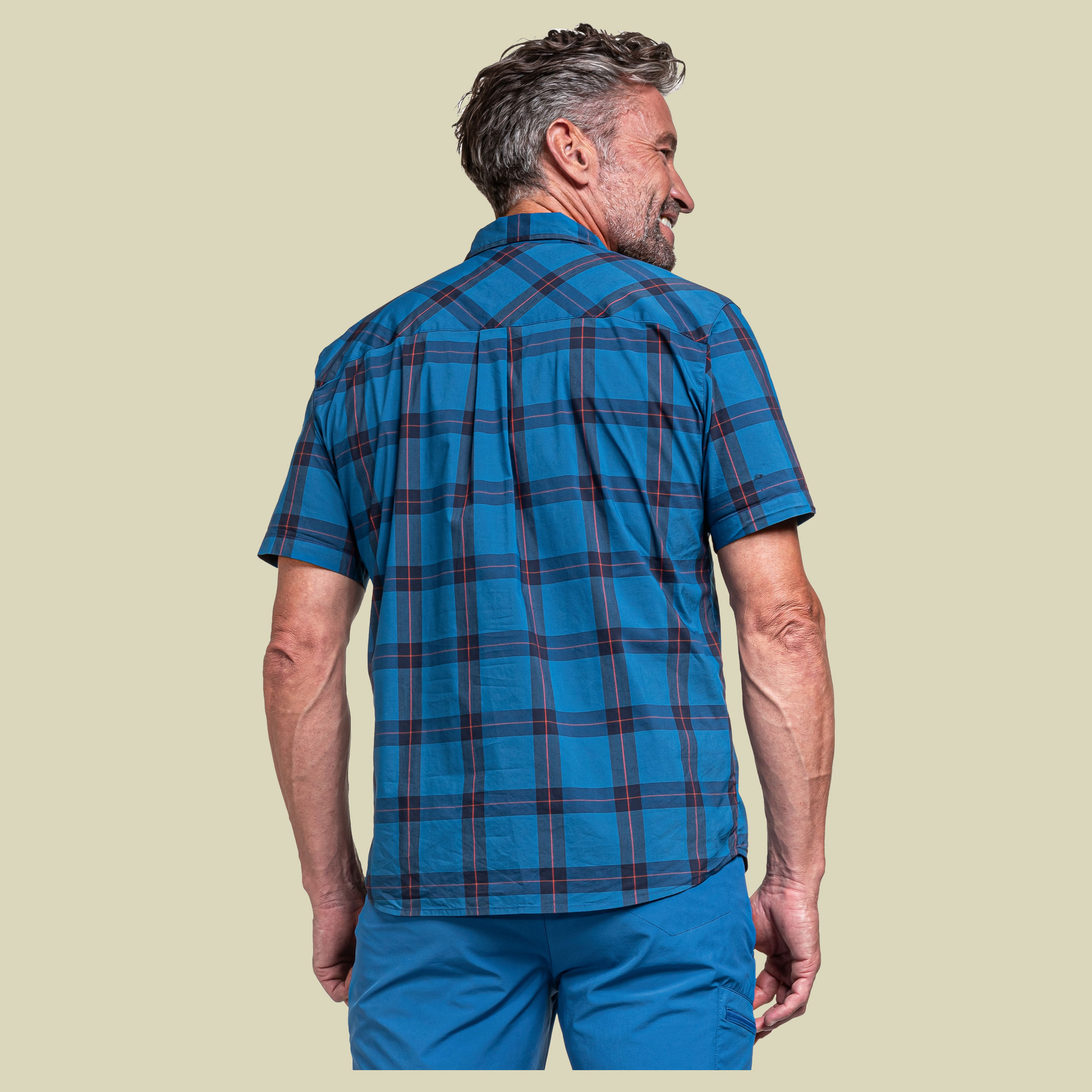 Shirt Skallebo SH Men Größe 50 Farbe schöffel blau