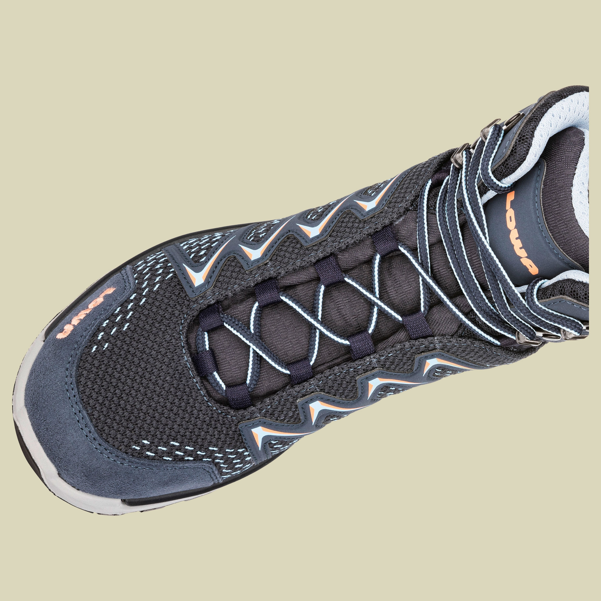 Innox Pro GTX Mid Women UK 8 blau - stahlblau/lachs
