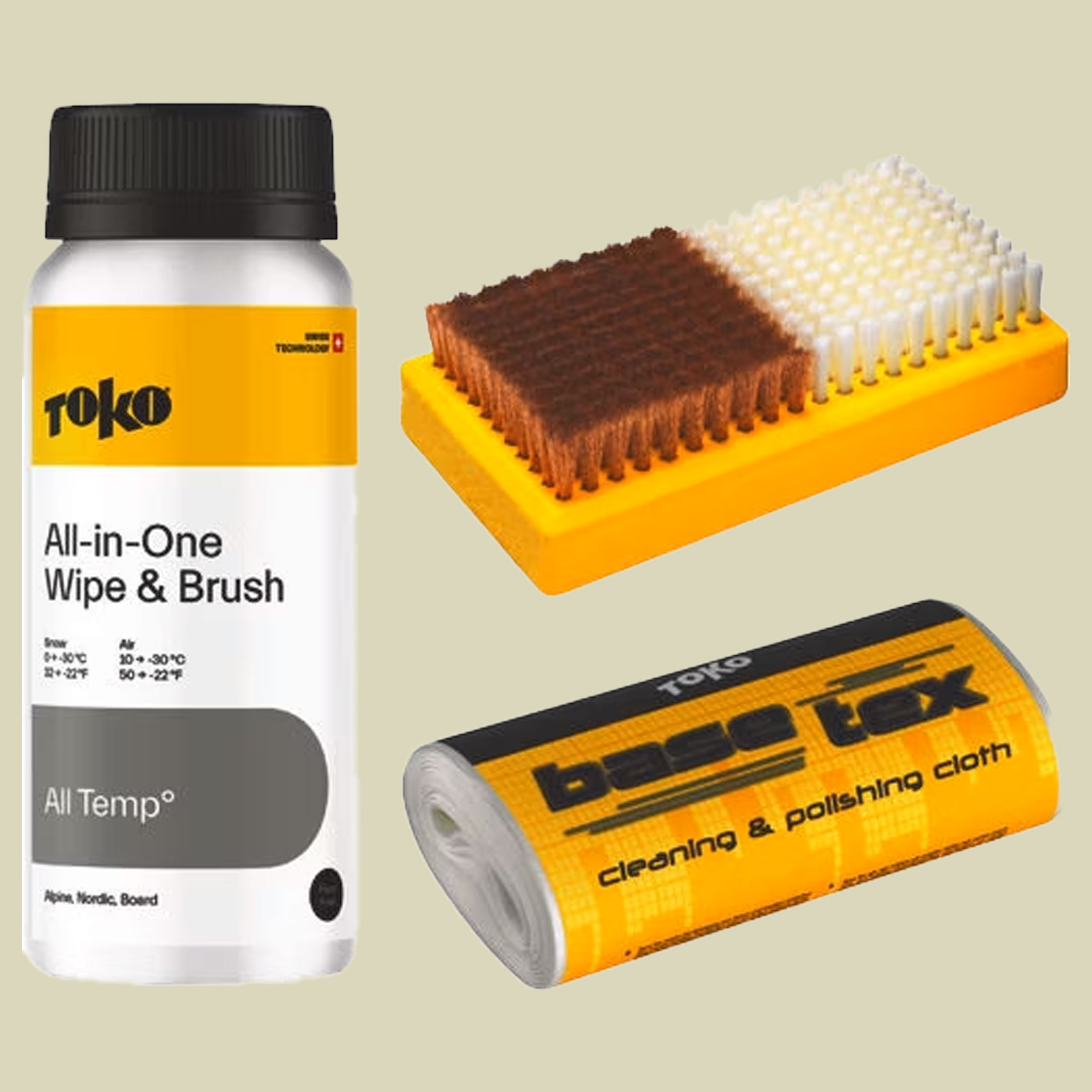 All-in-One Wipe & Brush 250 ml Kit