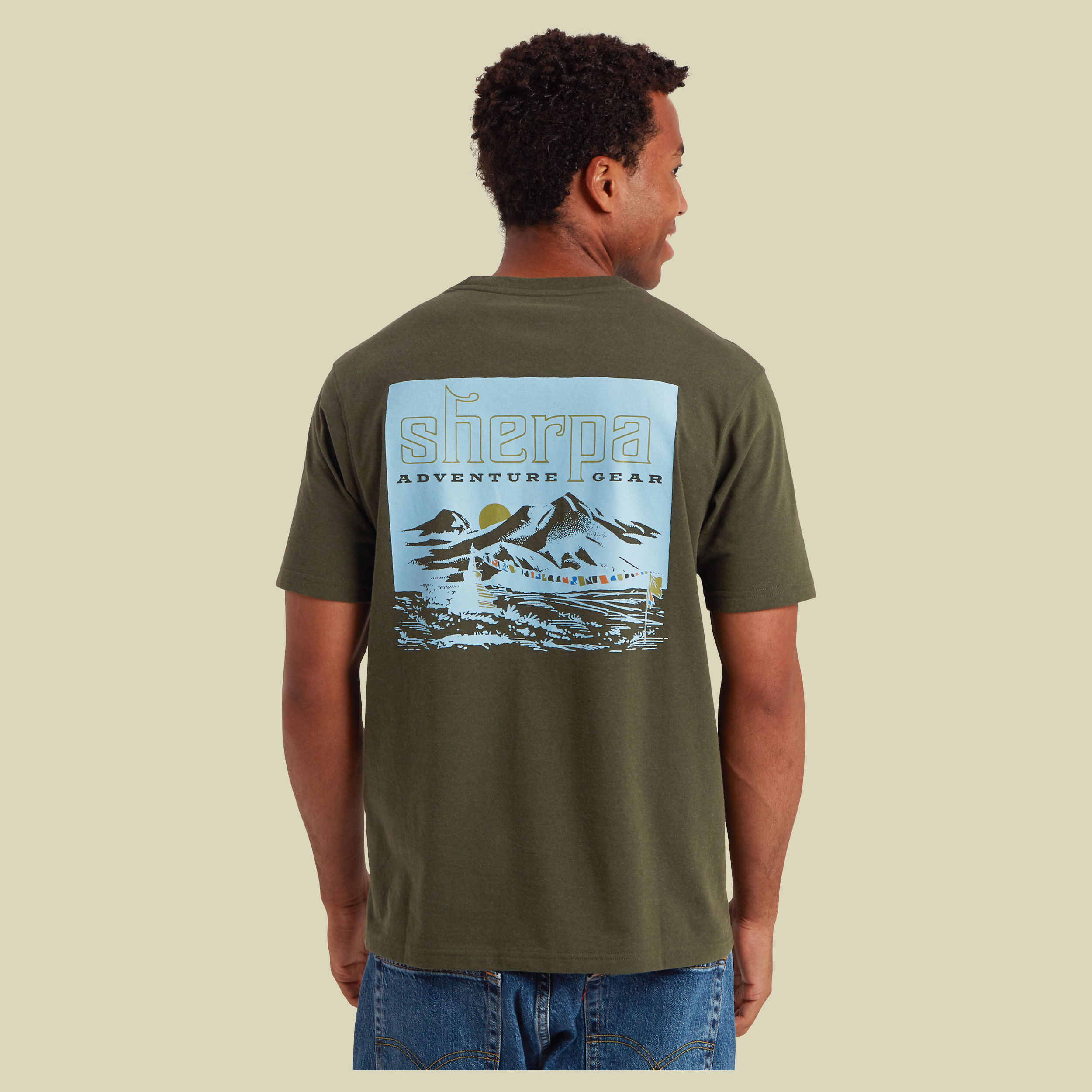 Jutnu Himalayan Tee Men XXL grün - Farbe evergreen