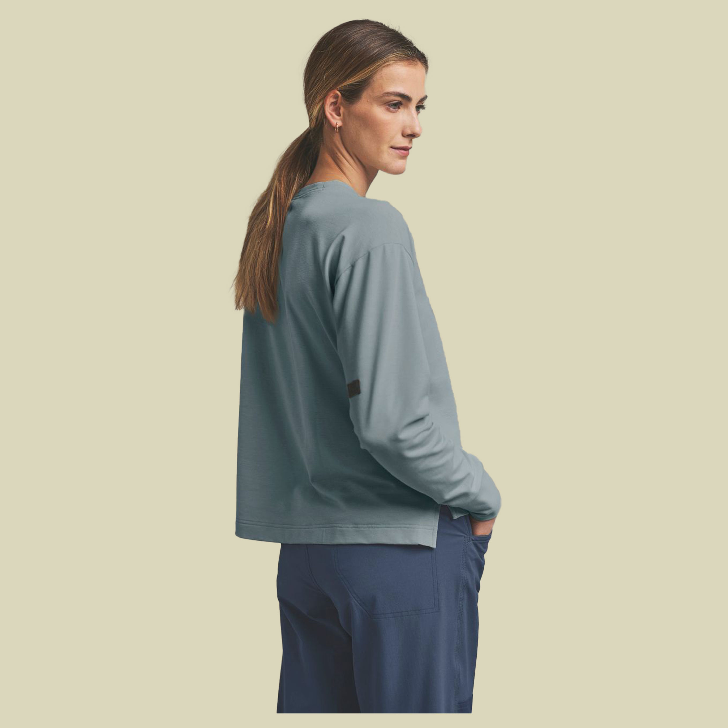 Affinity Crew Neck Women S grau - icy shore