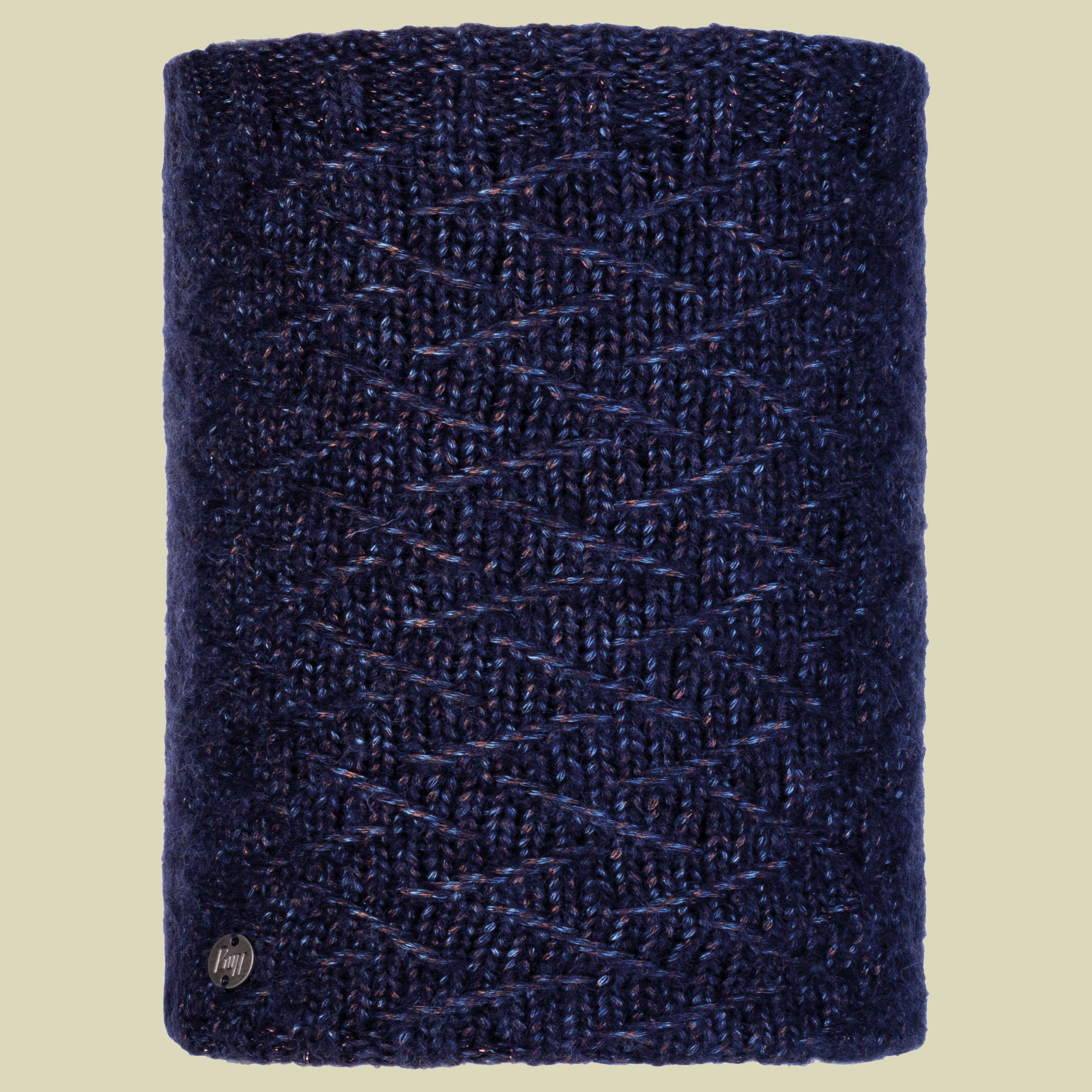 Knitted & Polar Fleece Neckwarmer EBBA Größe one size Farbe night blue