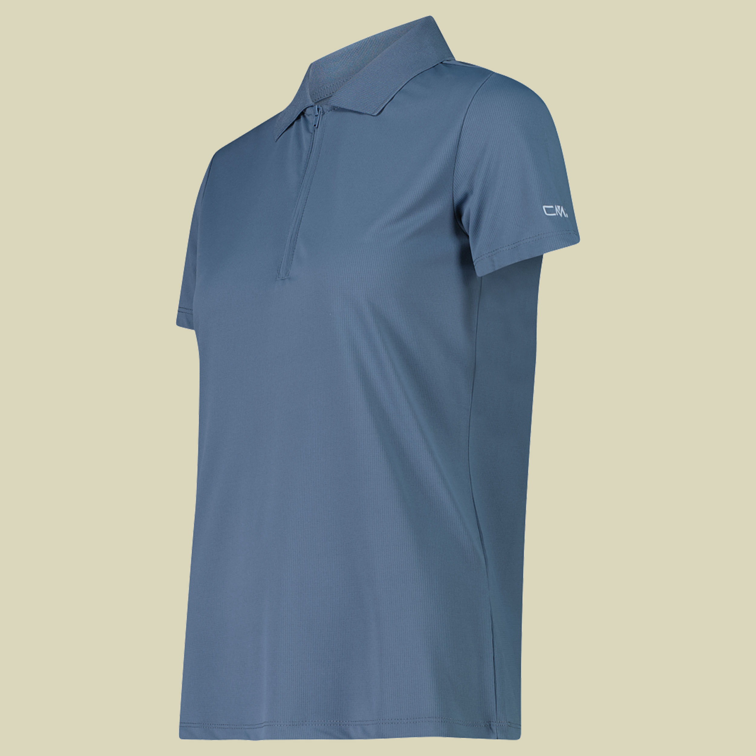 Woman Polo 44 blau - Farbe space