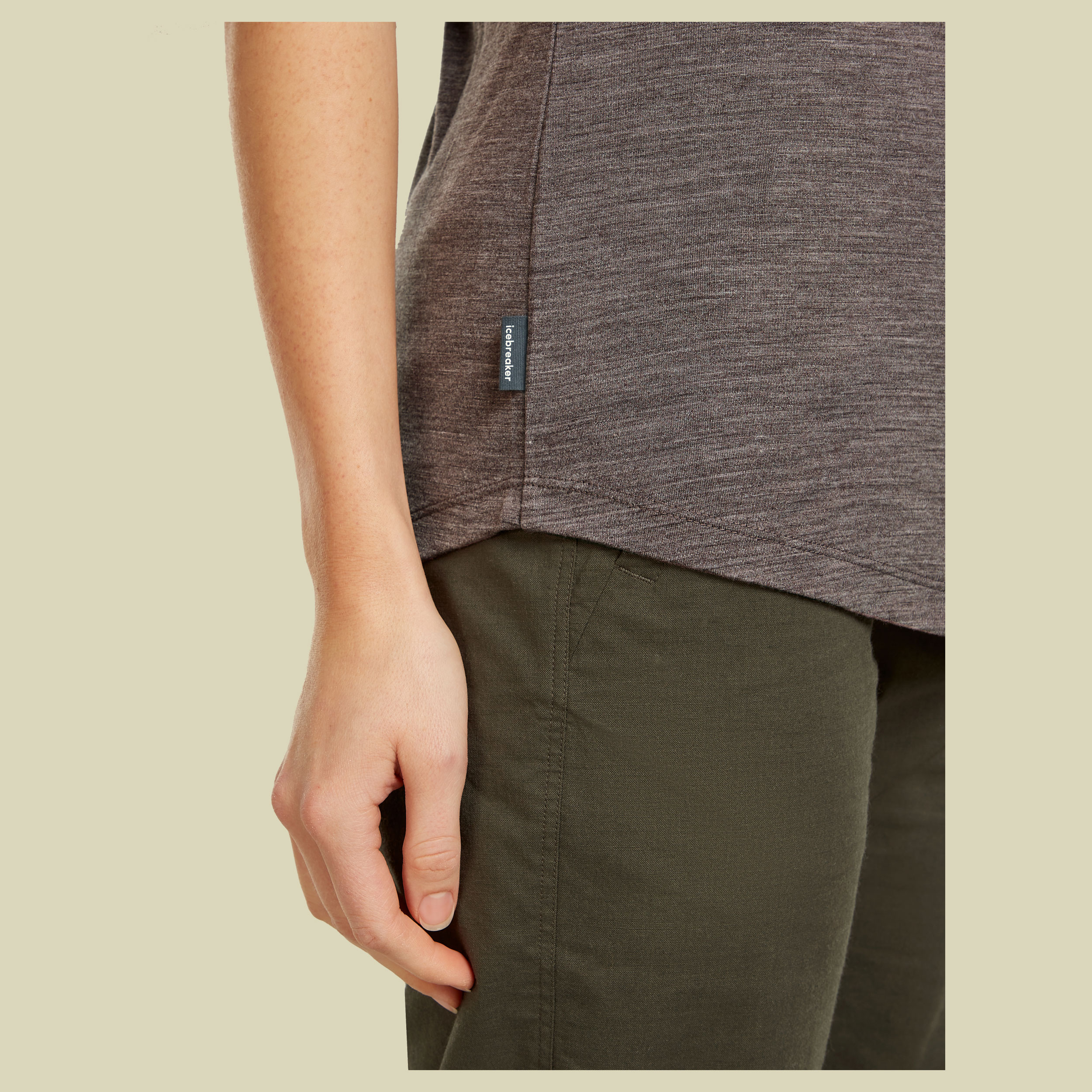 Merino 125 Cool-Lite Sphere III SS Tee Women bittersweet heather XL